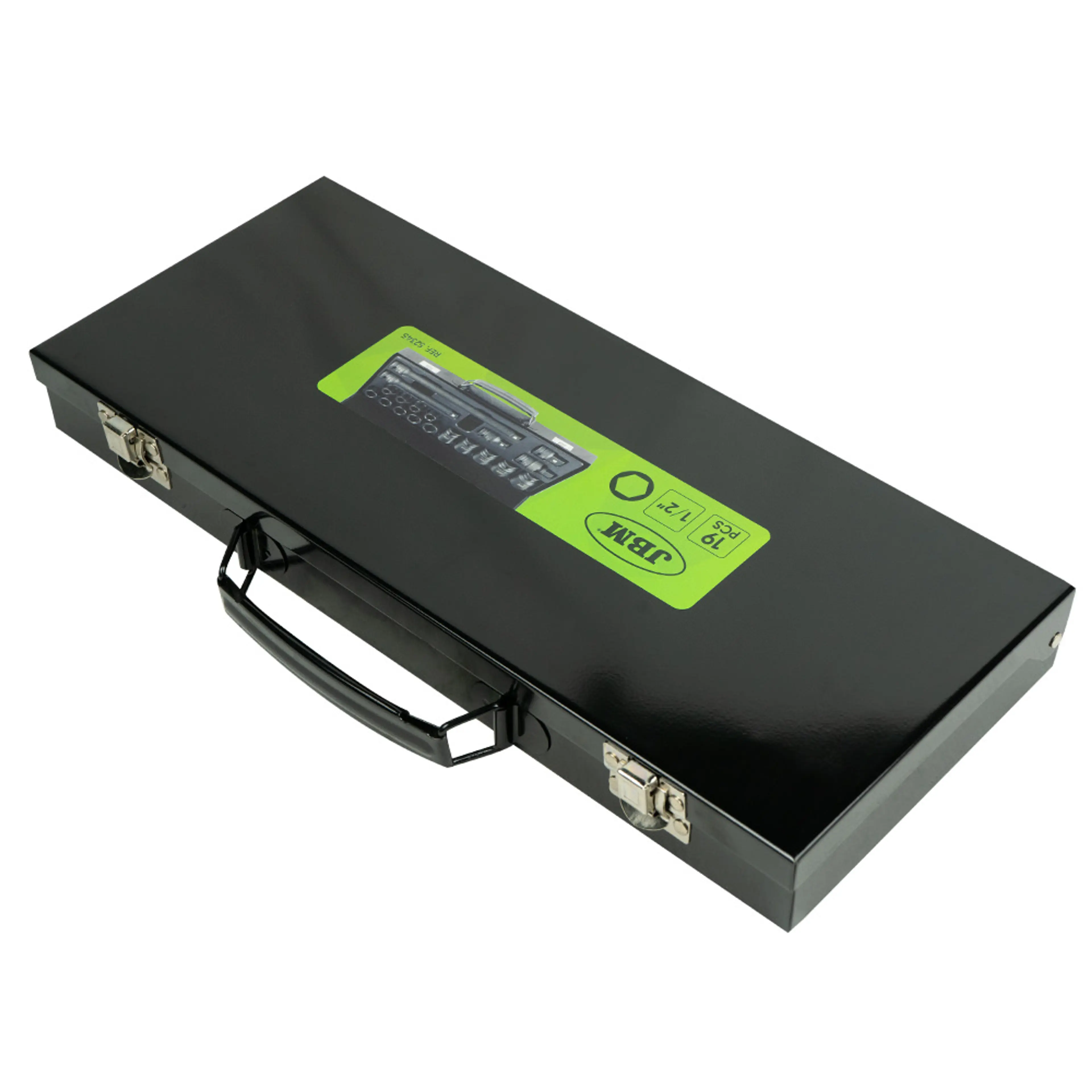 JBM SET DE 19 PIEZAS DE IMPACTO DE 1/2" CON 14 VASOS HEXAGONALES + ADA