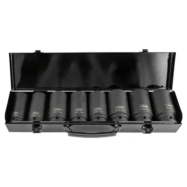 JBM SET DE 8 VASOS DE IMPACTO HEXAGONALES 3/4"
