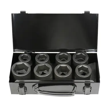 JBM SET DE 8 VASOS DE IMPACTO DE 1"
