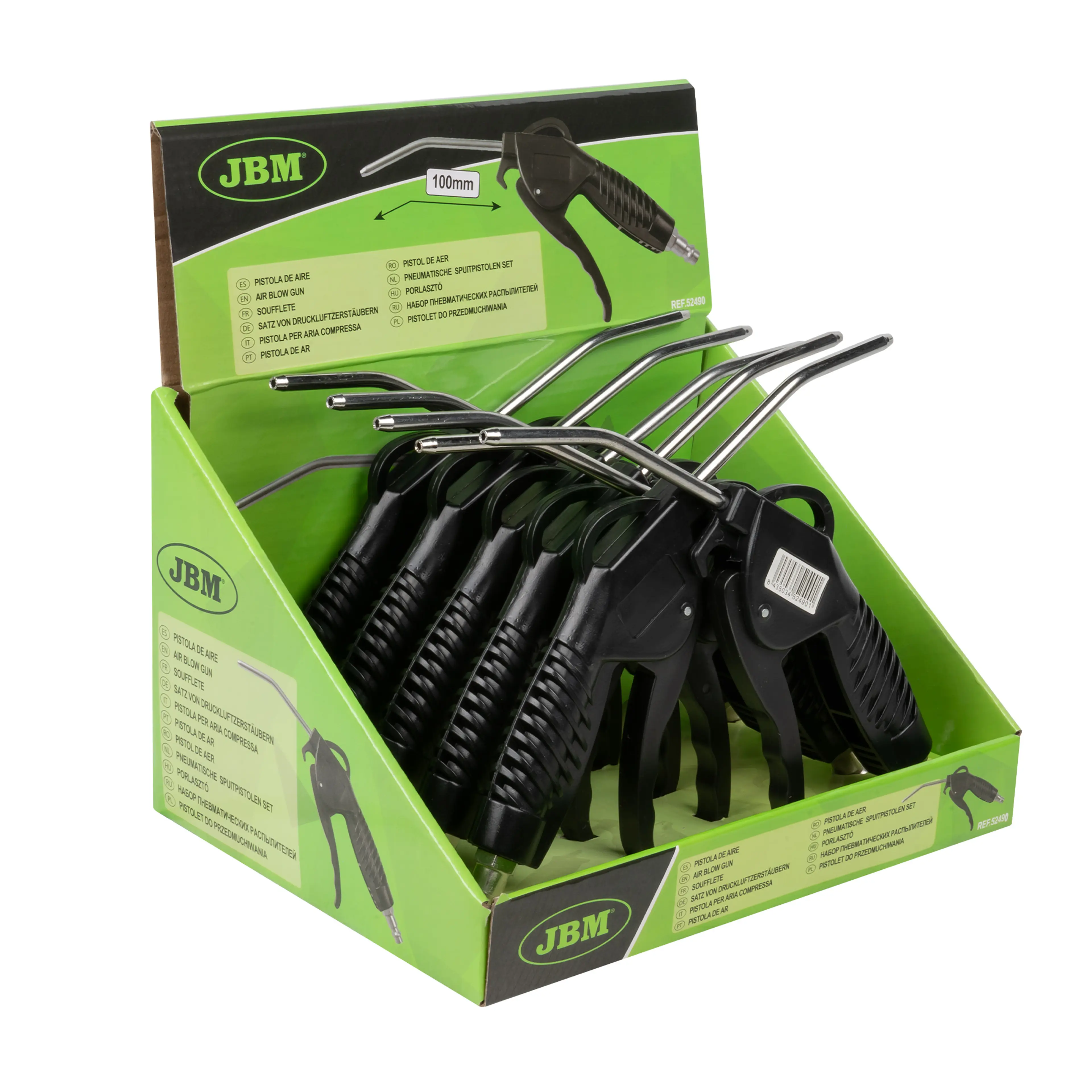 JBM PISTOLA DE AIRE 100MM