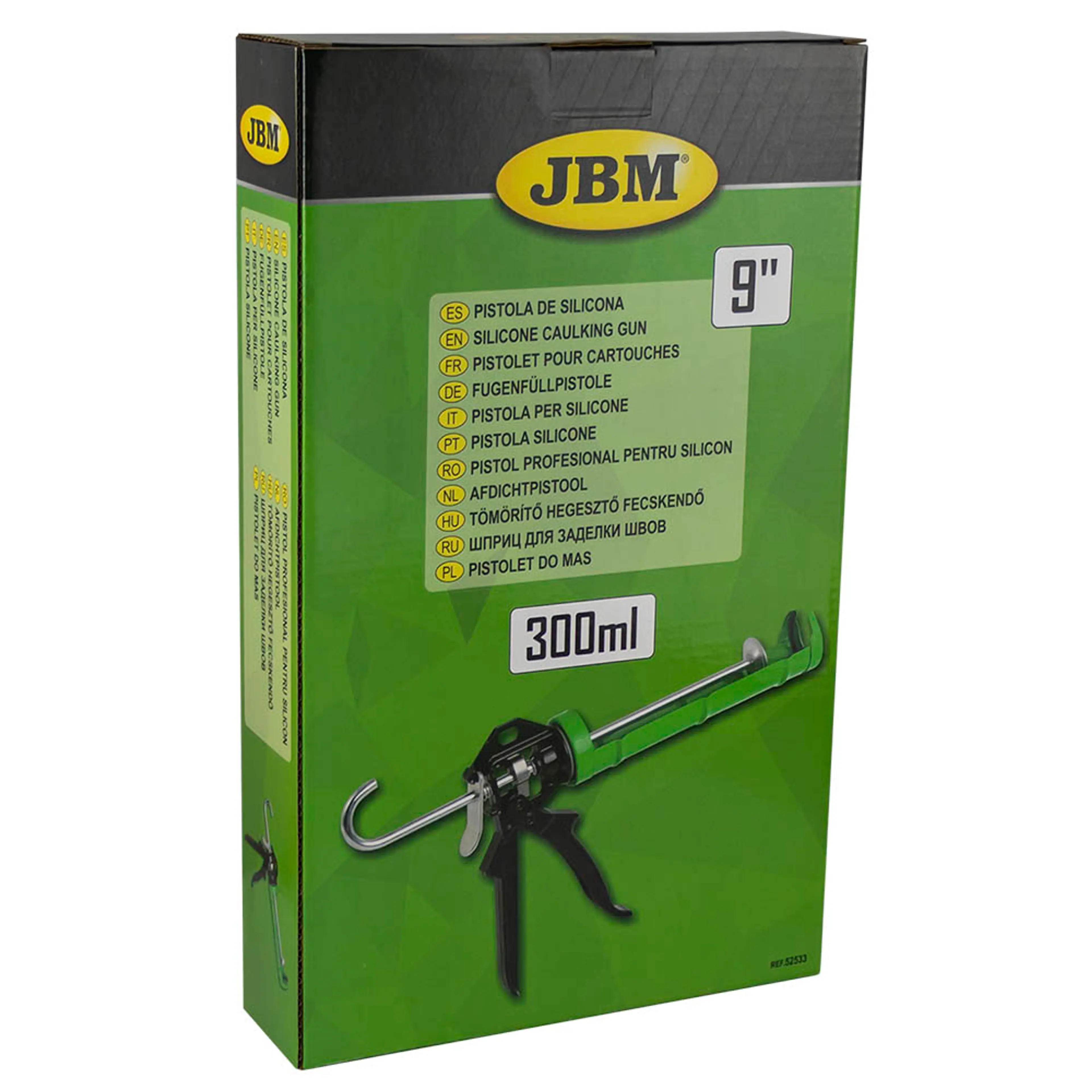 JBM PISTOLA DE SILICONA PROFESIONAL 300ML