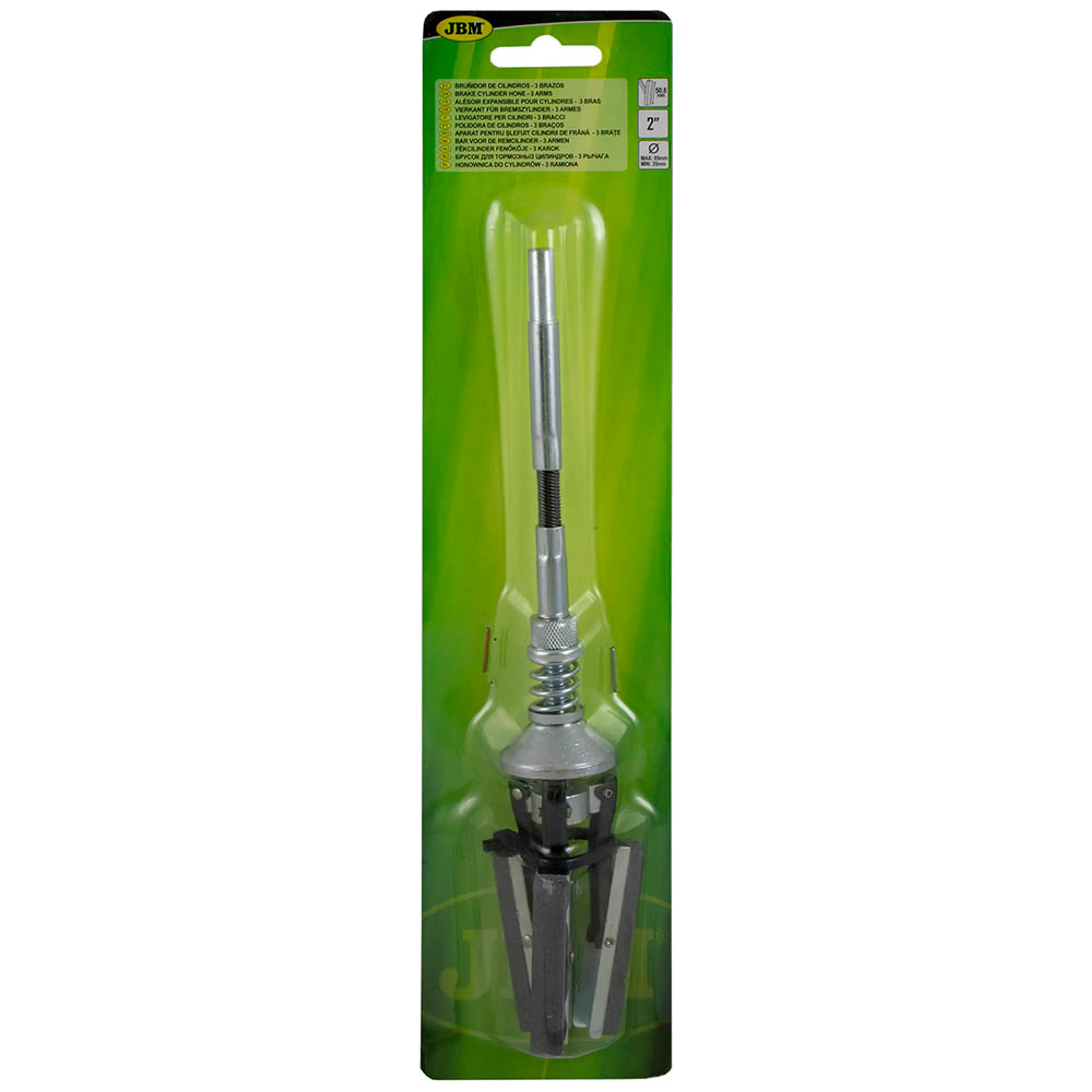 JBM BRUÑIDOR DE CILINDROS DE DOS BRAZOS 2" (35-85MM)