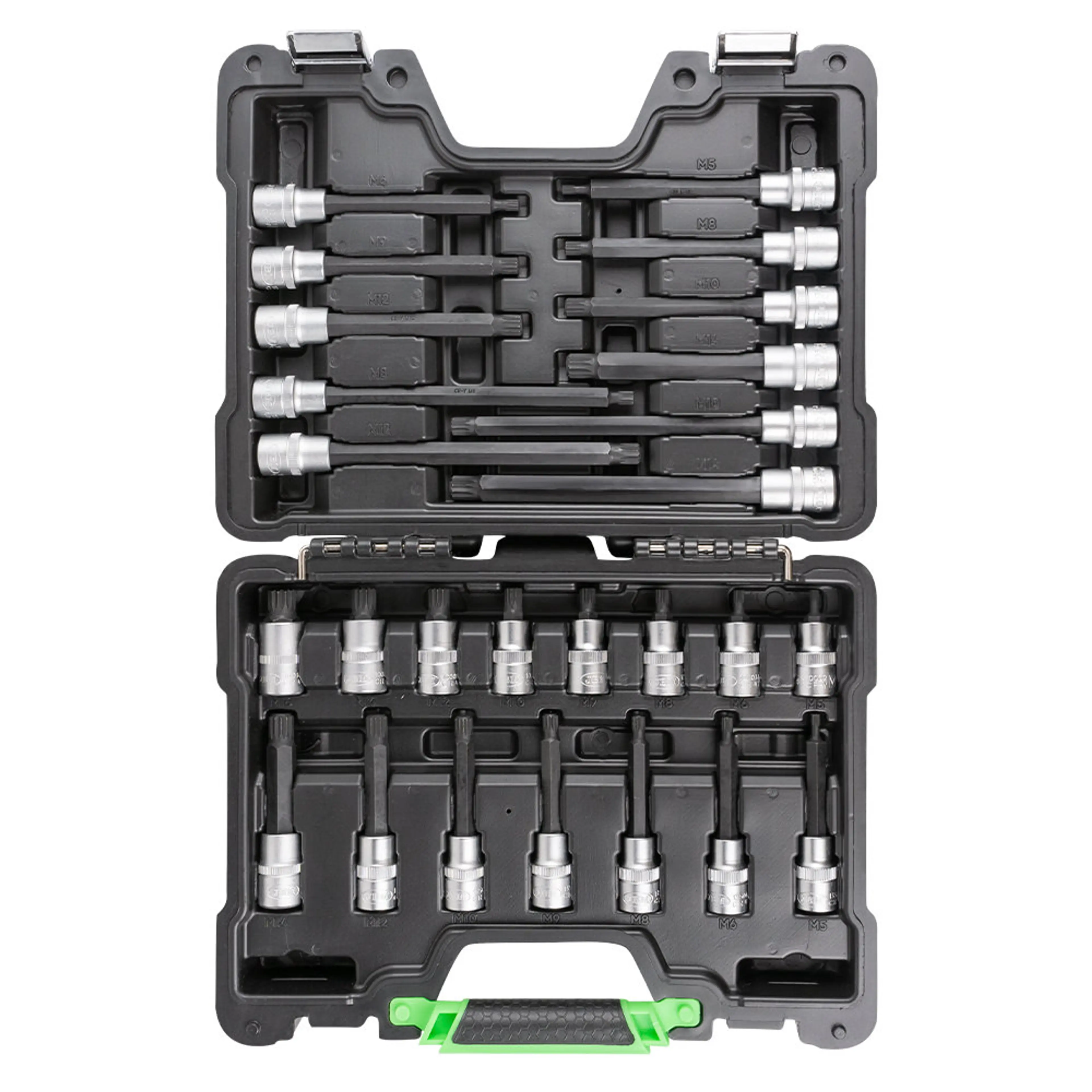 JBM MALETÍN DE 26 PUNTAS DE 1/2" PARA TORNILLOS DE 12 CANTOS