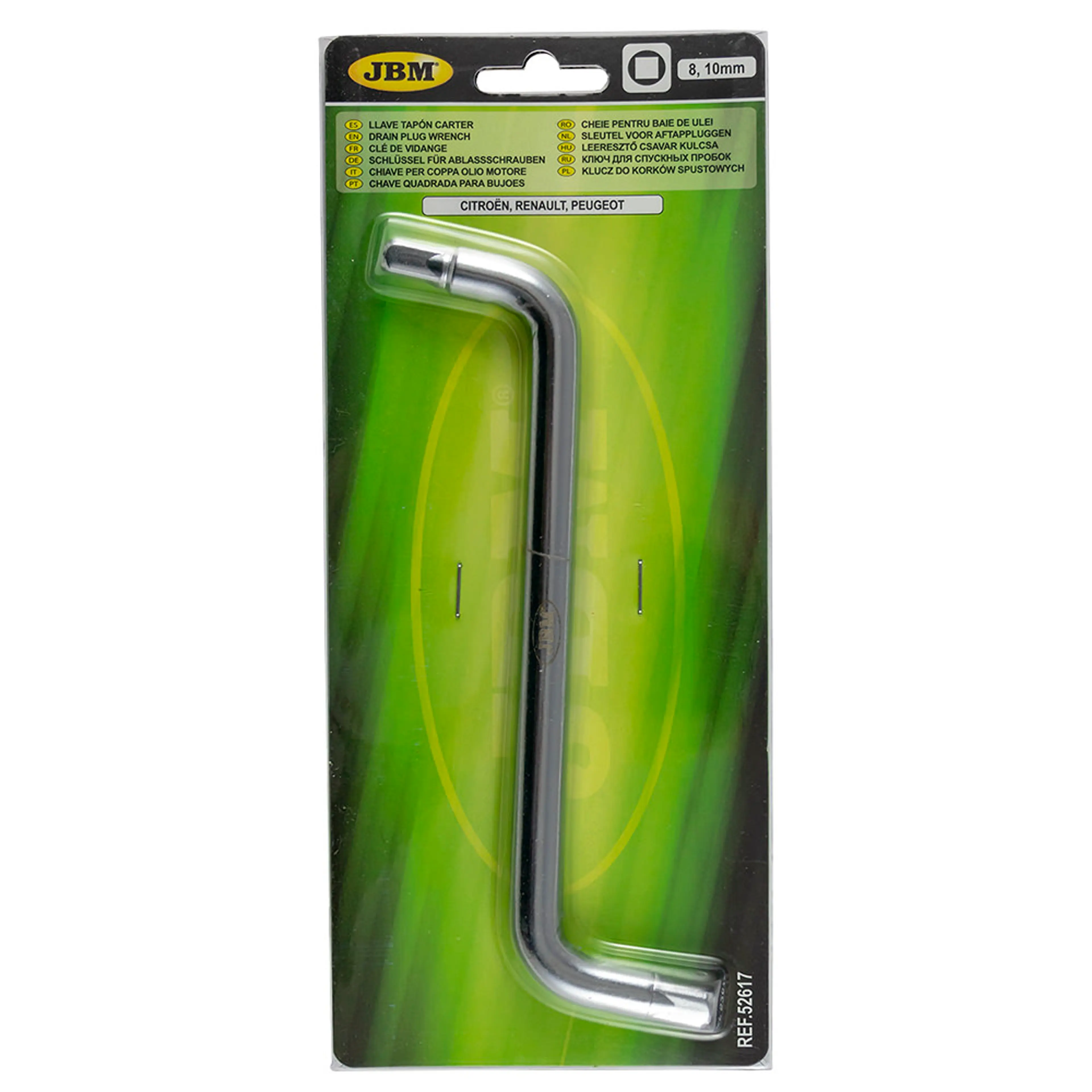 JBM LLAVE PARA TAPÓN DE CÁRTER