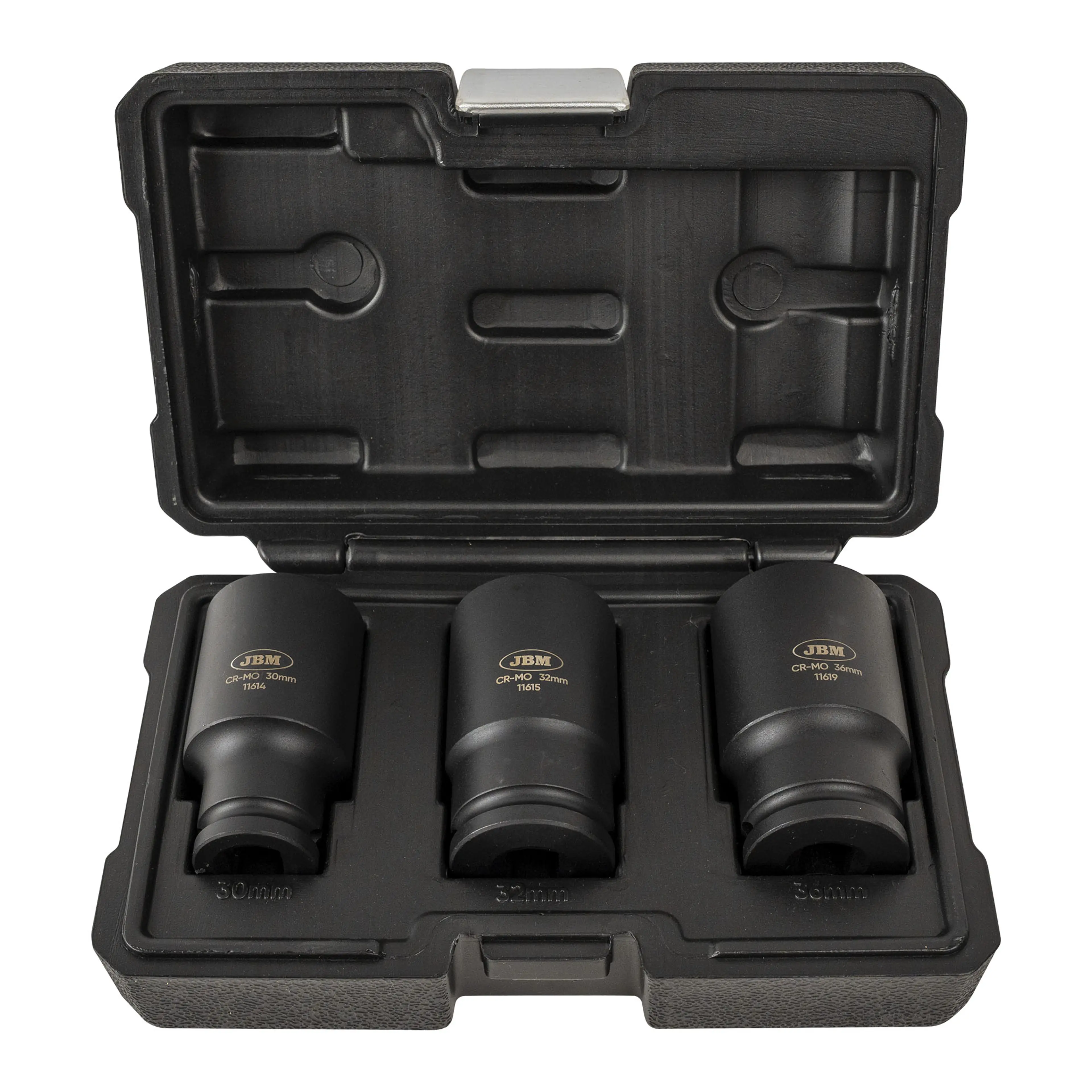 JBM SET DE 3 VASOS DE IMPACTO XZN DE 1/2"