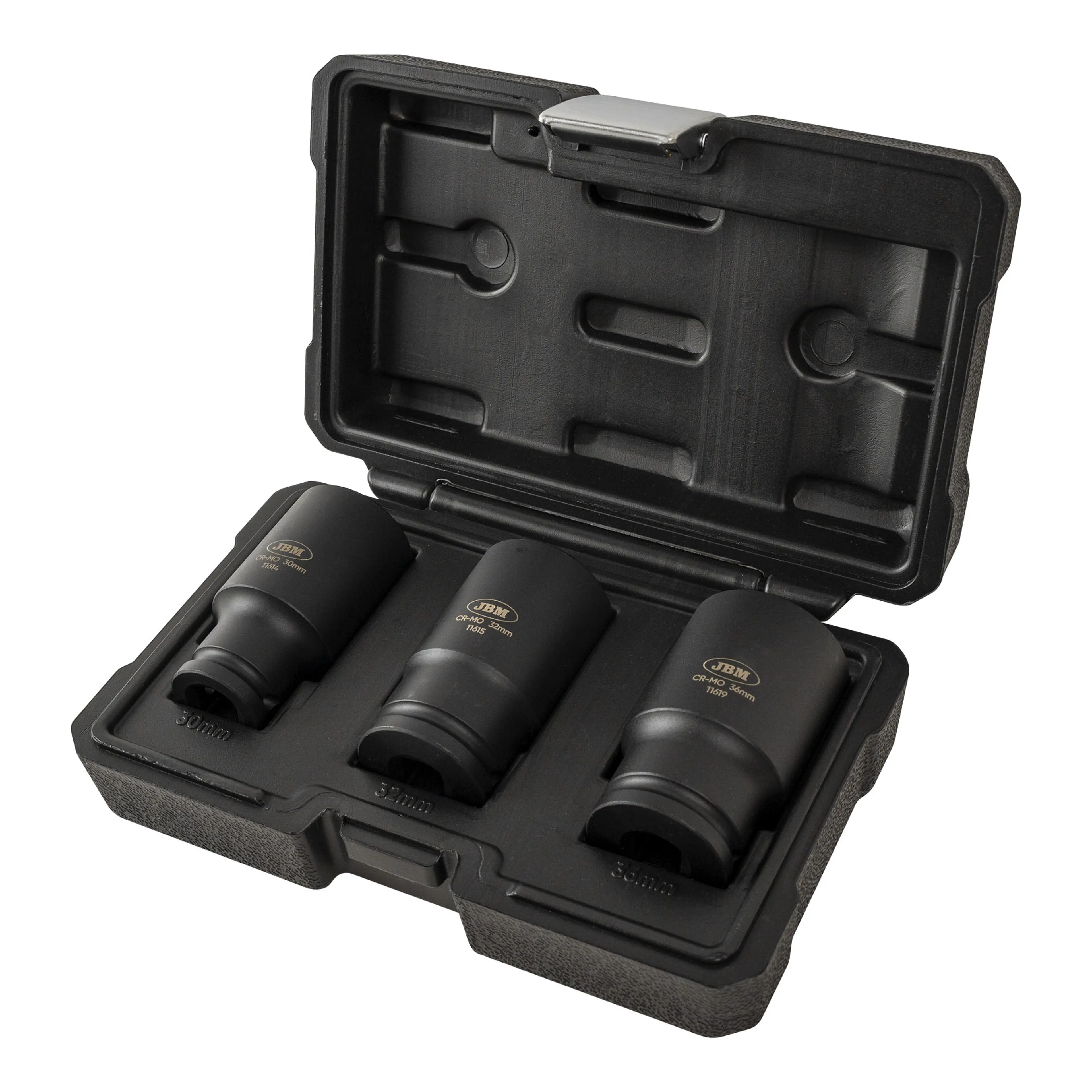 JBM SET DE 3 VASOS DE IMPACTO XZN DE 1/2"