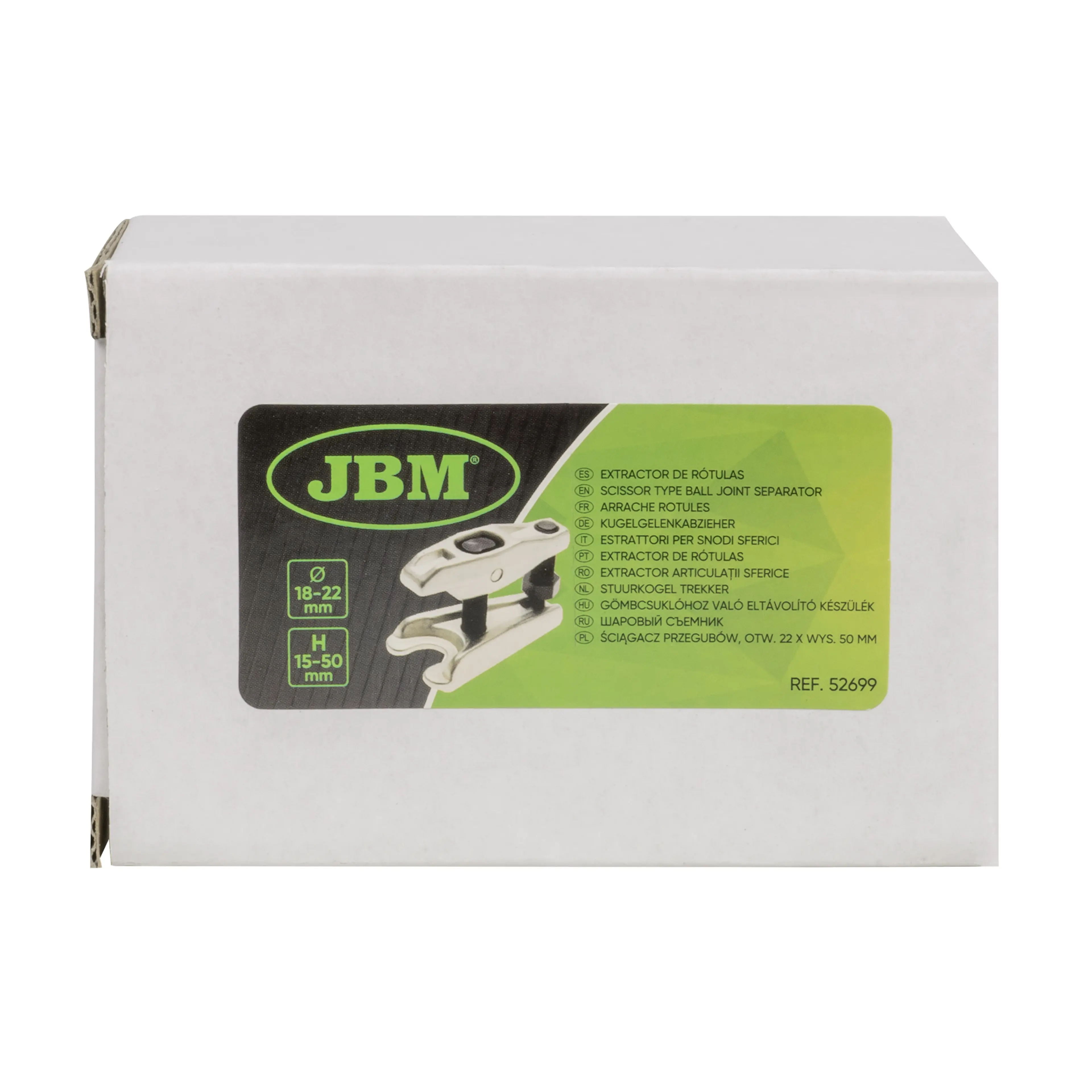 JBM EXTRACTOR DE RÓTULAS AJUSTABLE