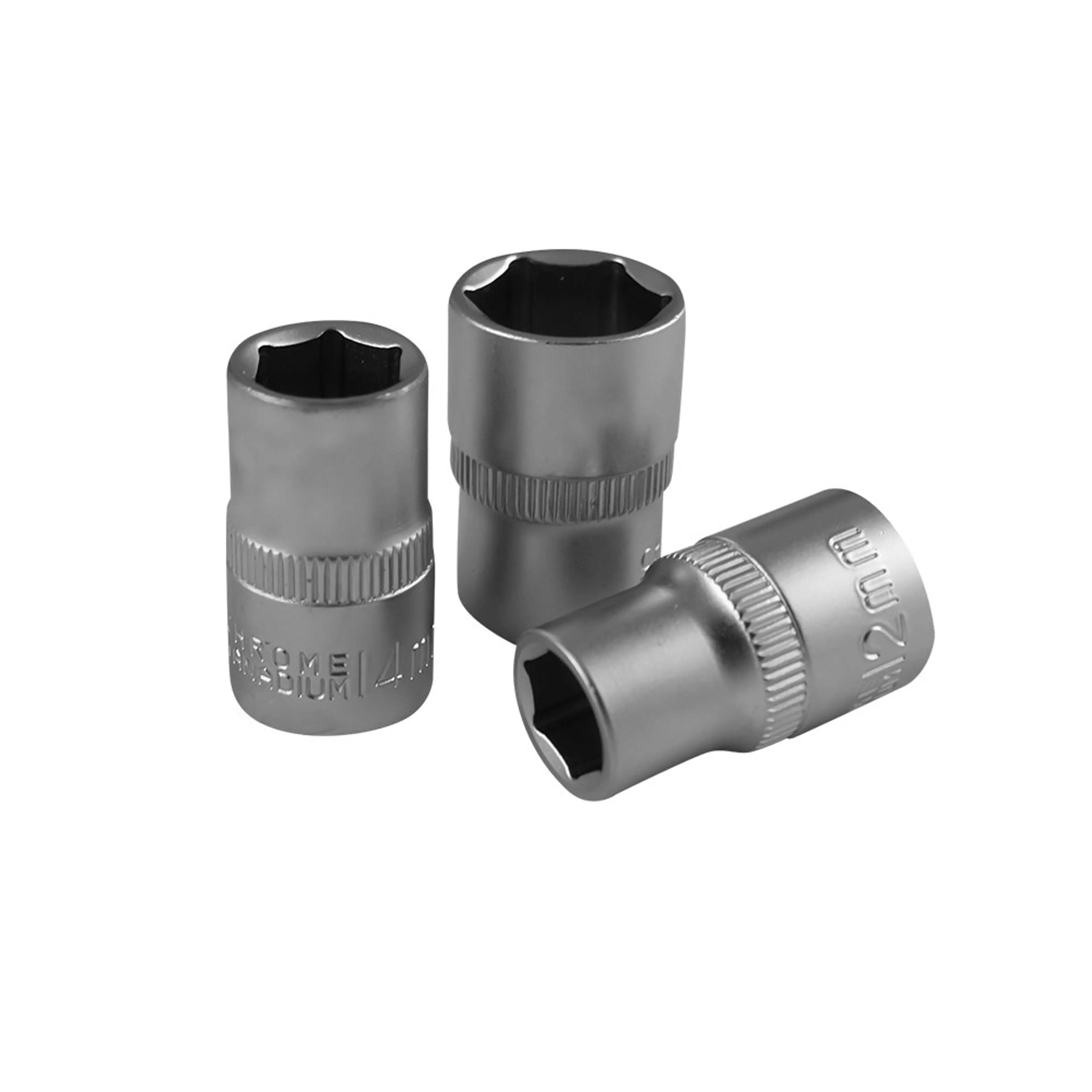 JBM JUEGO DE 10 VASOS HEXAGONALES DE 1/2"