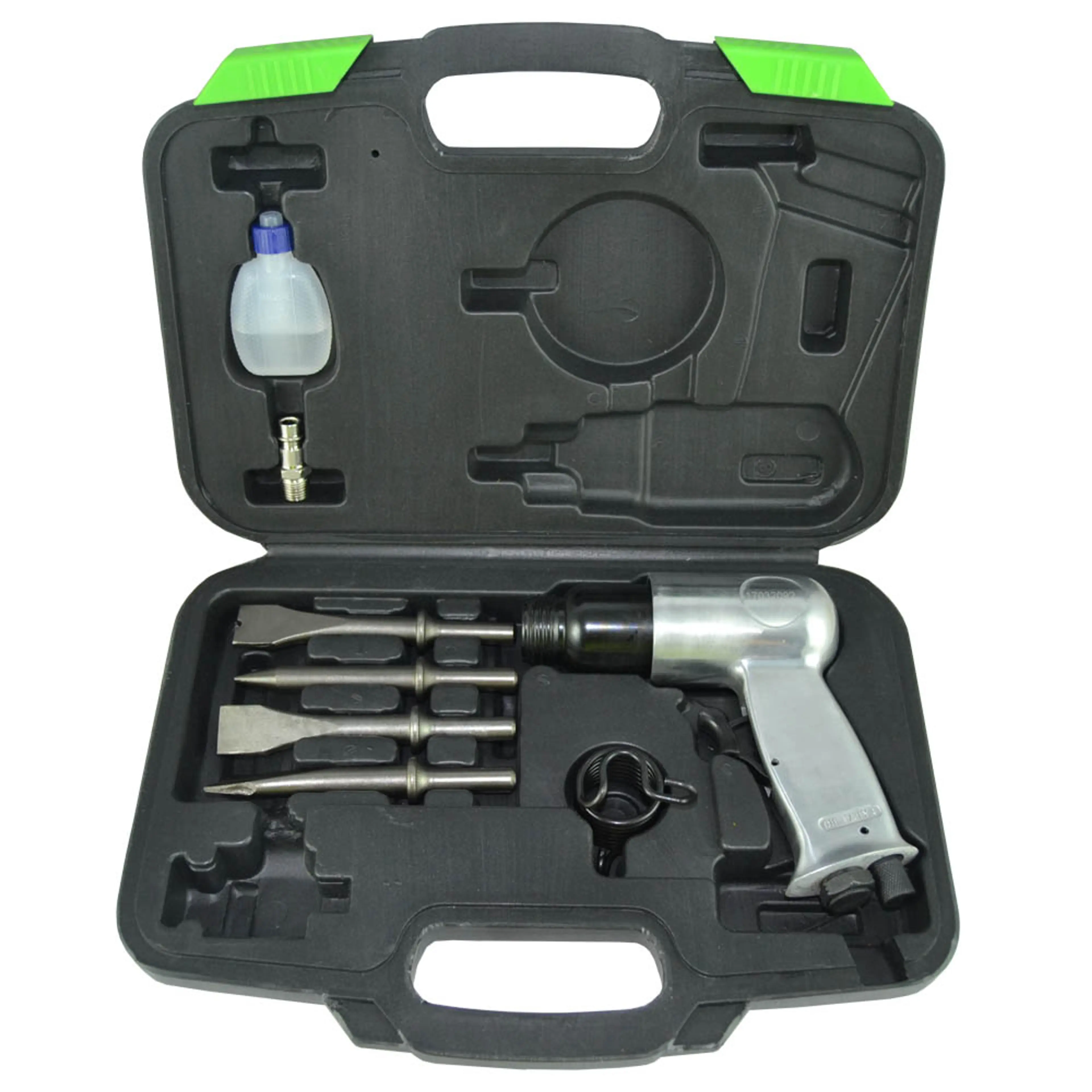 JBM ESTUCHE DE 9 PIEZAS CON MARTILLO NEUMÁTICO 1/2"