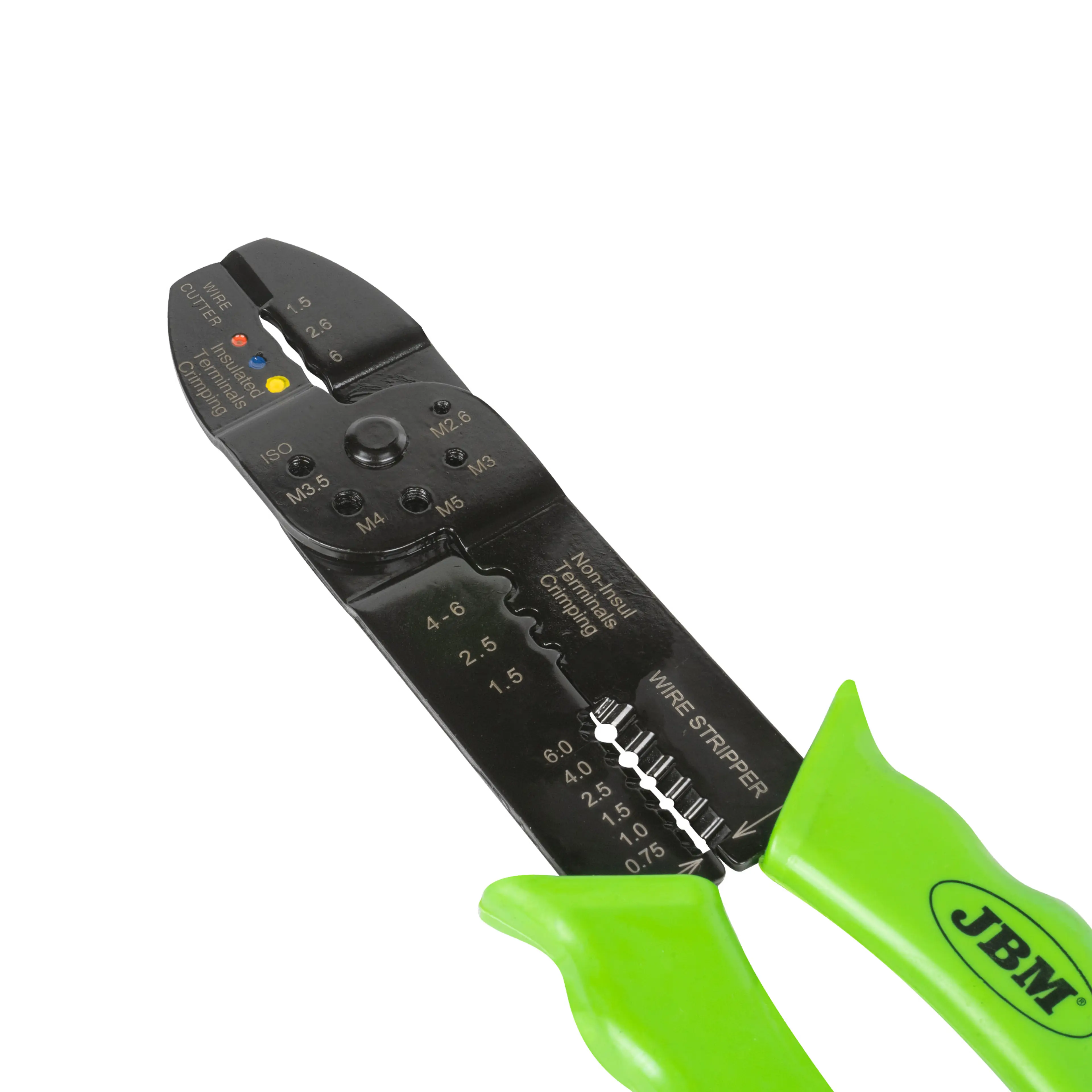 JBM ALICATE PARA TERMINALES AISLADOS Y NO AISLADOS 9"