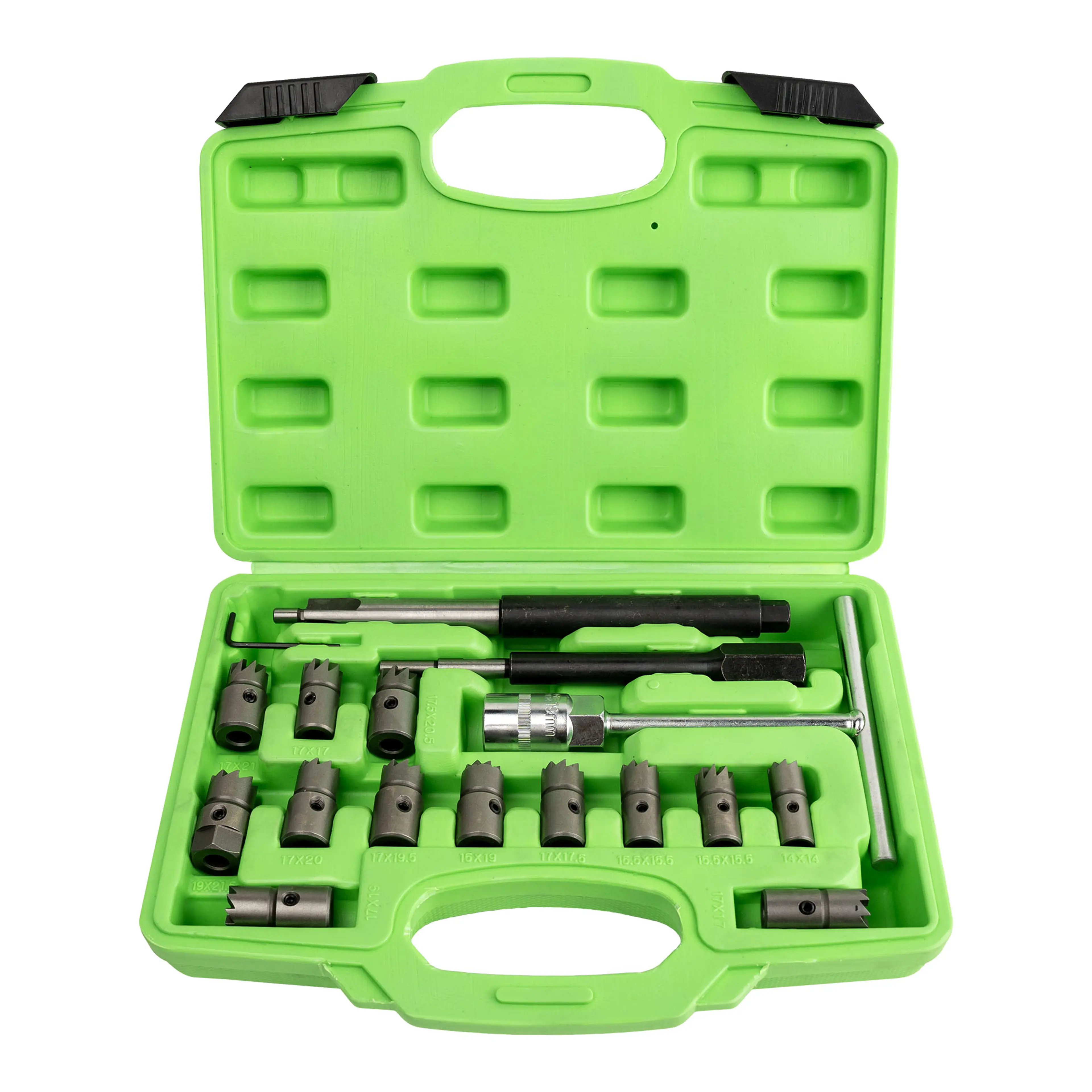 JBM SET ESCARIADOR INYECTORES 17PCS