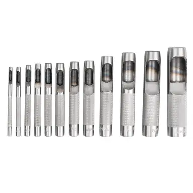 JBM JUEGO DE 12 SACABOCADOS - MÉTRICO