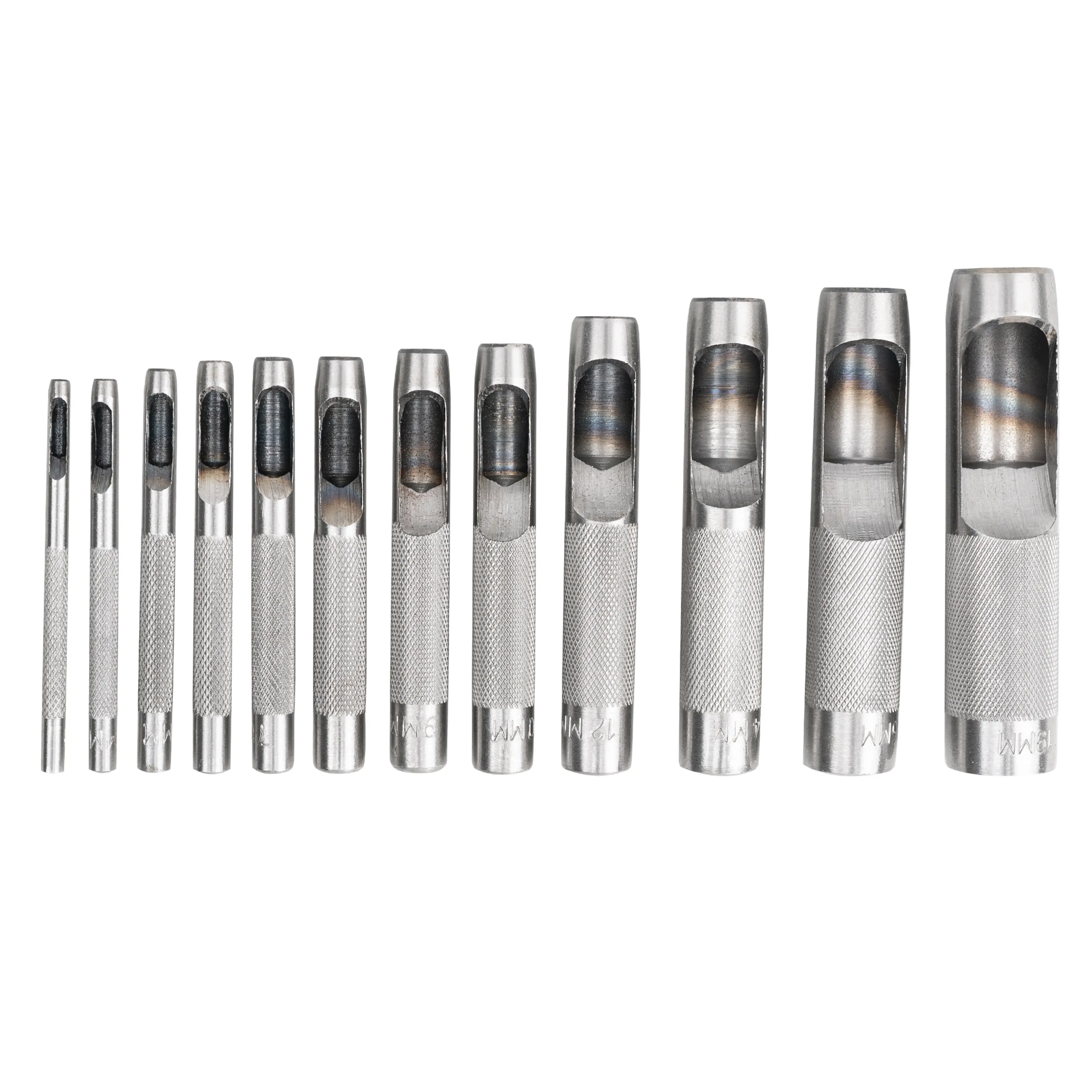 JBM JUEGO DE 12 SACABOCADOS - MÉTRICO