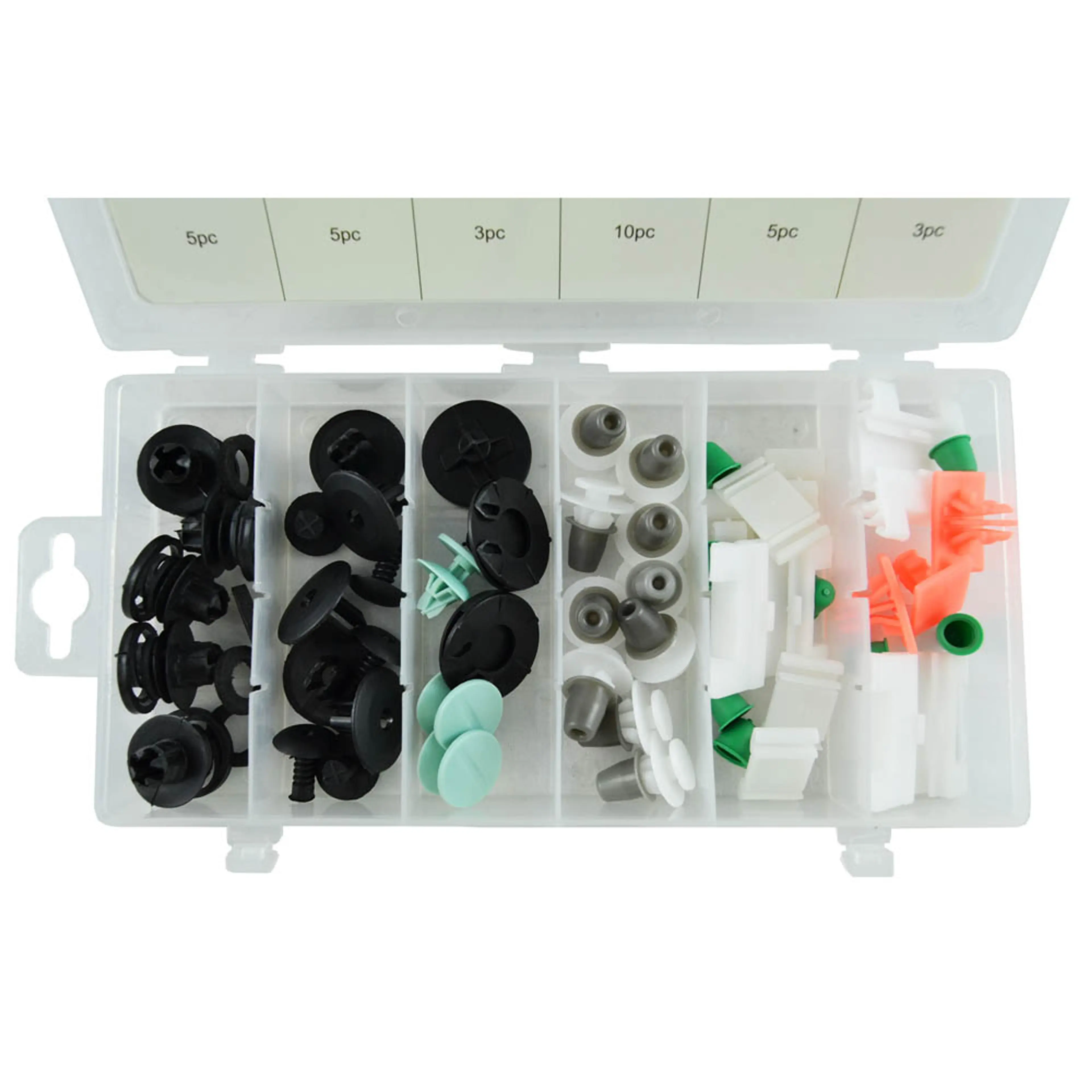 JBM ESTUCHE DE CLIPS PLÁSTICOS AUDI 31PCS