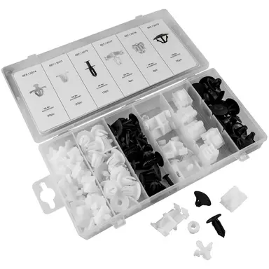 JBM ESTUCHE DE CLIPS PLÁSTICOS MERCEDES-BENZ 95PCS