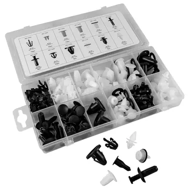 JBM ESTUCHE DE CLIPS PLÁSTICOS MITSUBISHI 134PCS