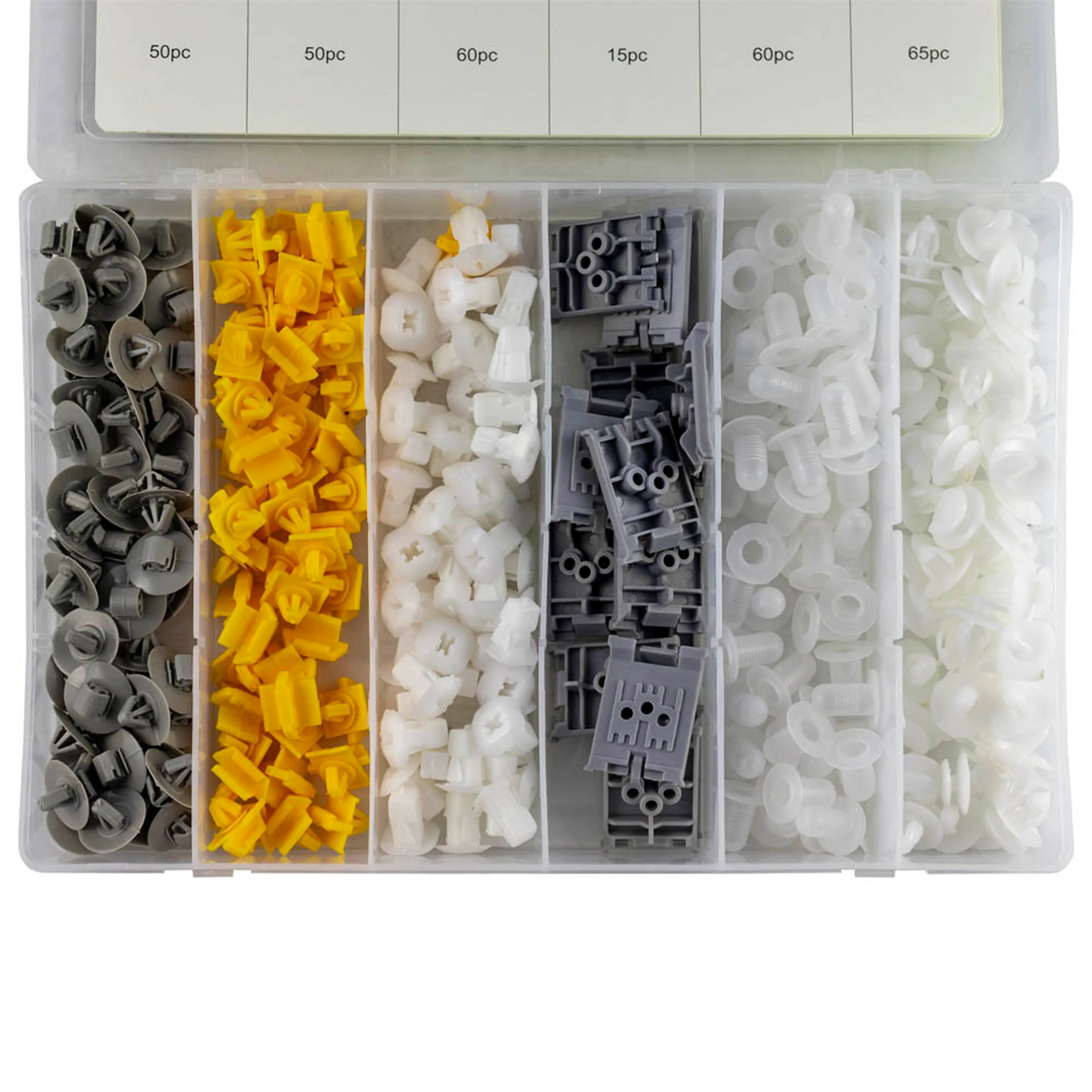 JBM ESTUCHE DE CLIPS PLÁSTICOS RENAULT 300PCS