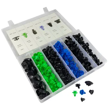 JBM ESTUCHE DE CLIPS PLÁSTICOS VAUXHALL/OPEL 300PCS