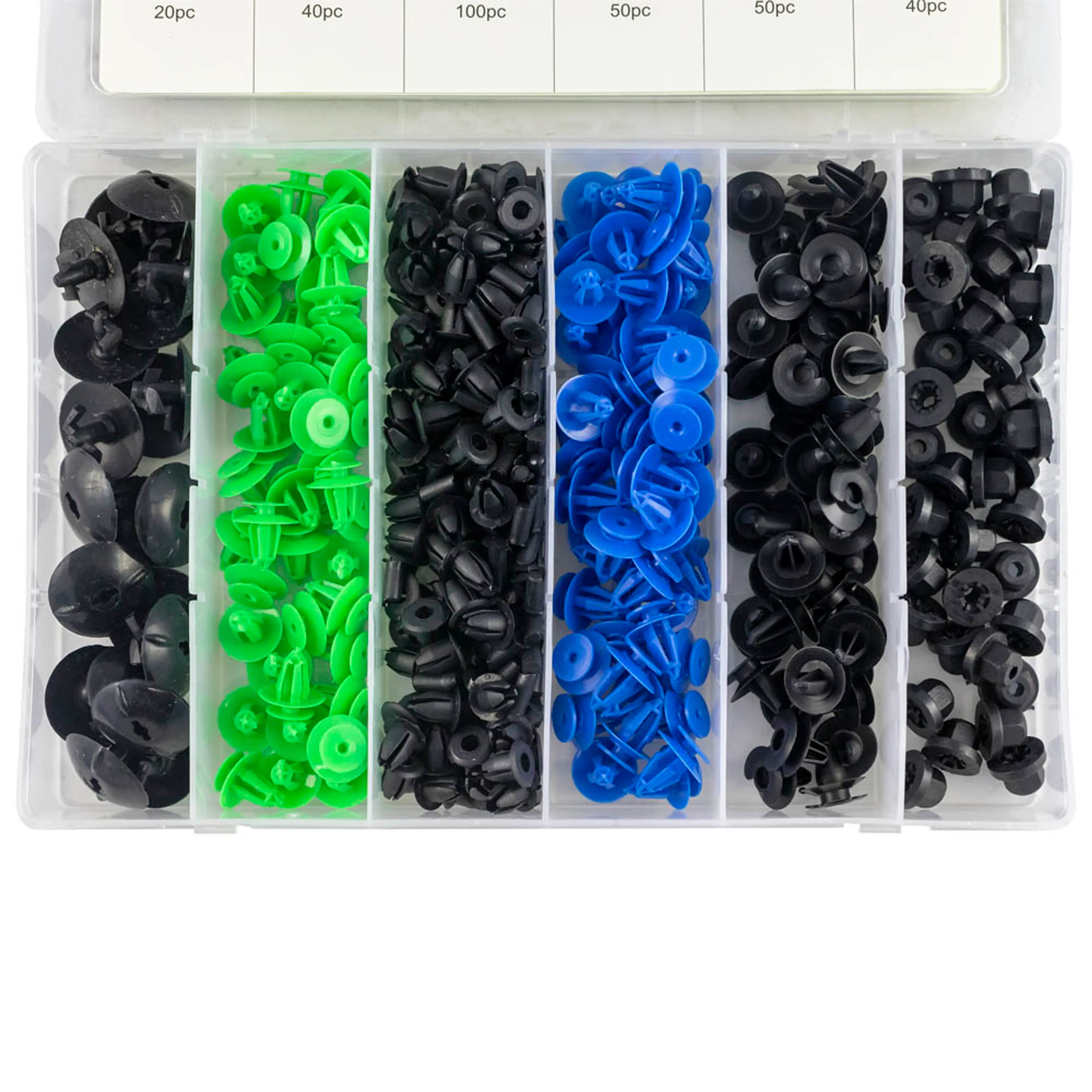 JBM ESTUCHE DE CLIPS PLÁSTICOS VAUXHALL/OPEL 300PCS