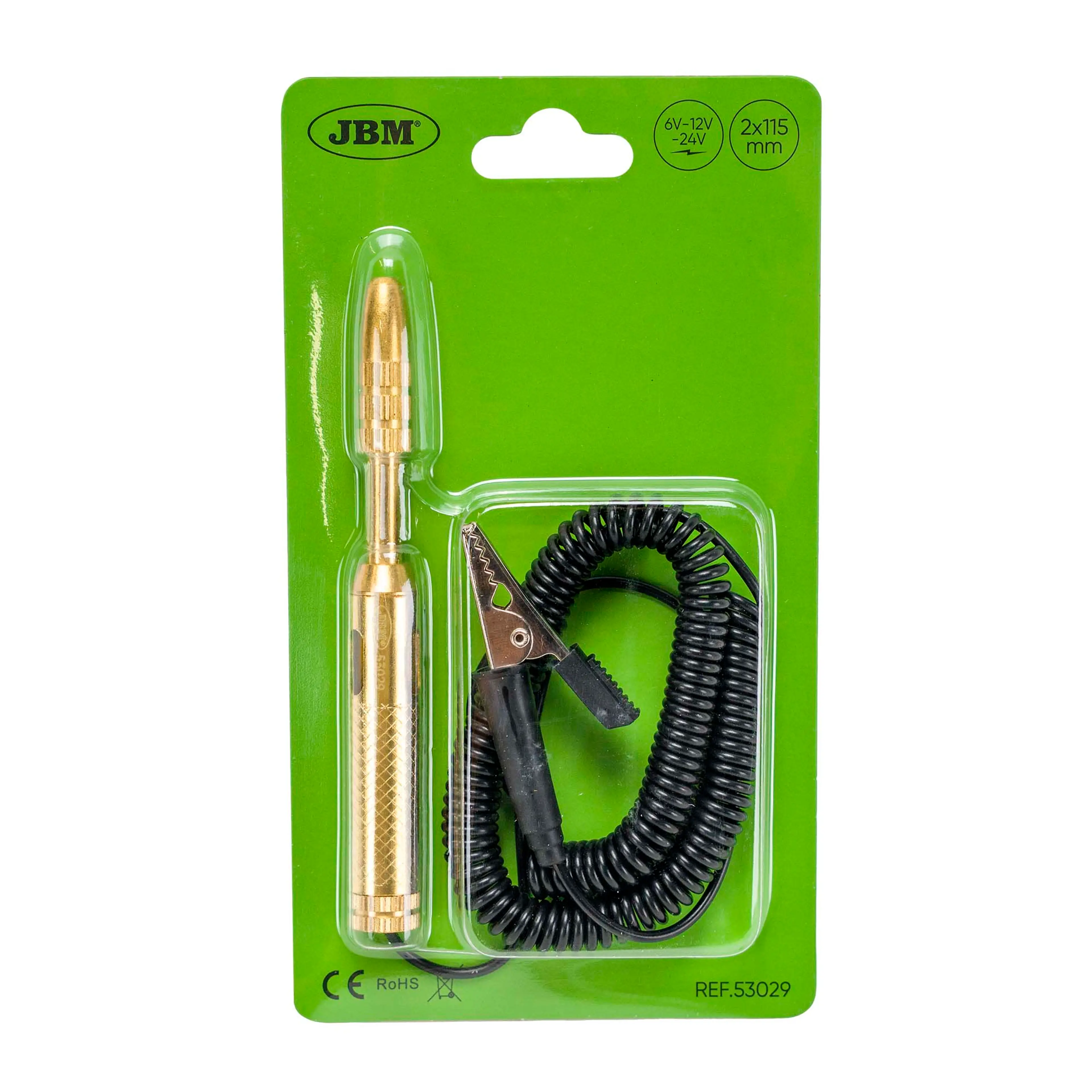 JBM COMPROBADOR DE CORRIENTE 2X115MM