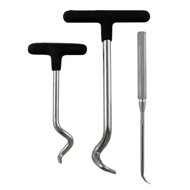 JBM SET DE 3 GANCHOS PARA EXTRACCIÓN DE JUNTAS