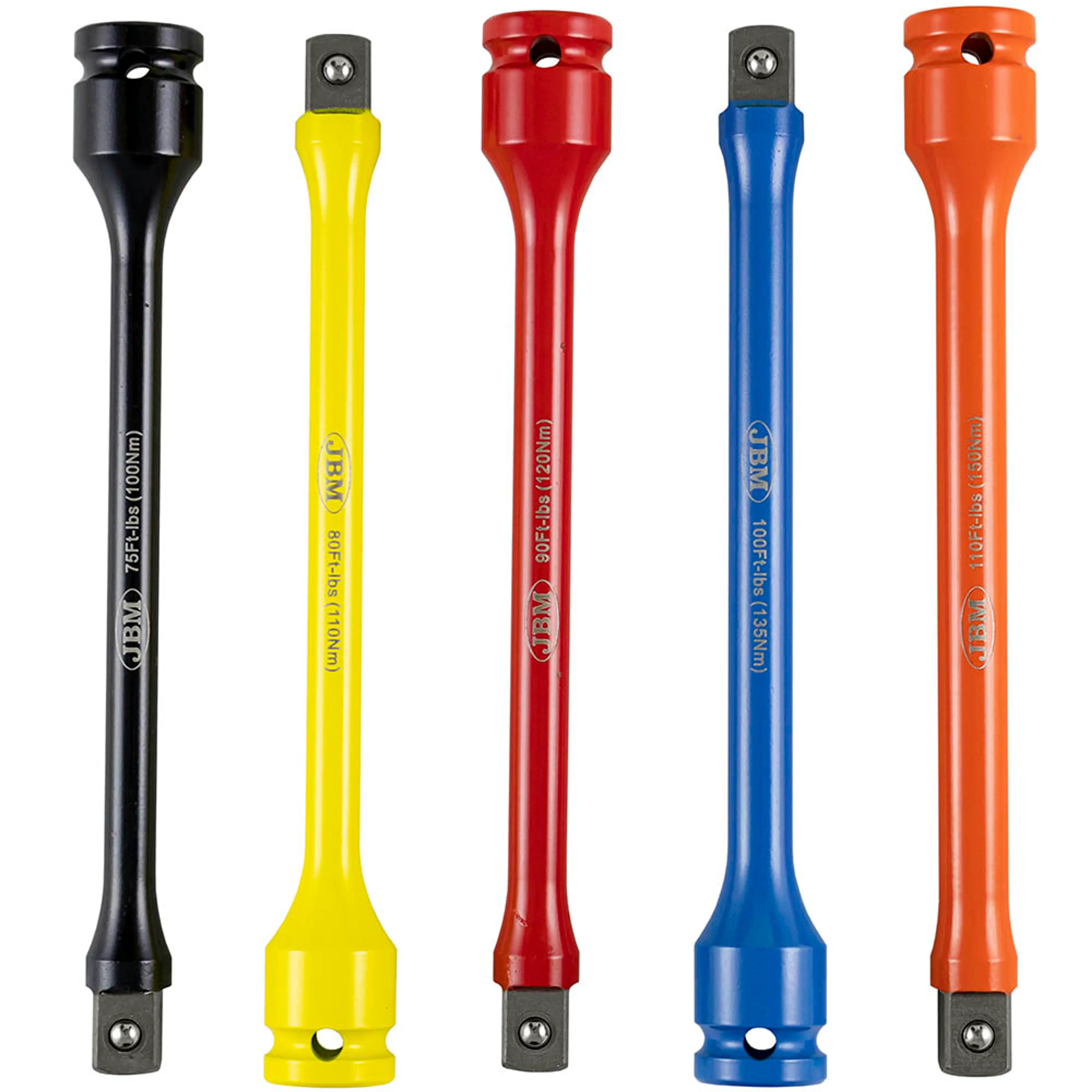 JBM SET DE BARRAS DE EXTENSIÓN DE IMPACTO CON LIMITADOR DE TORQUE