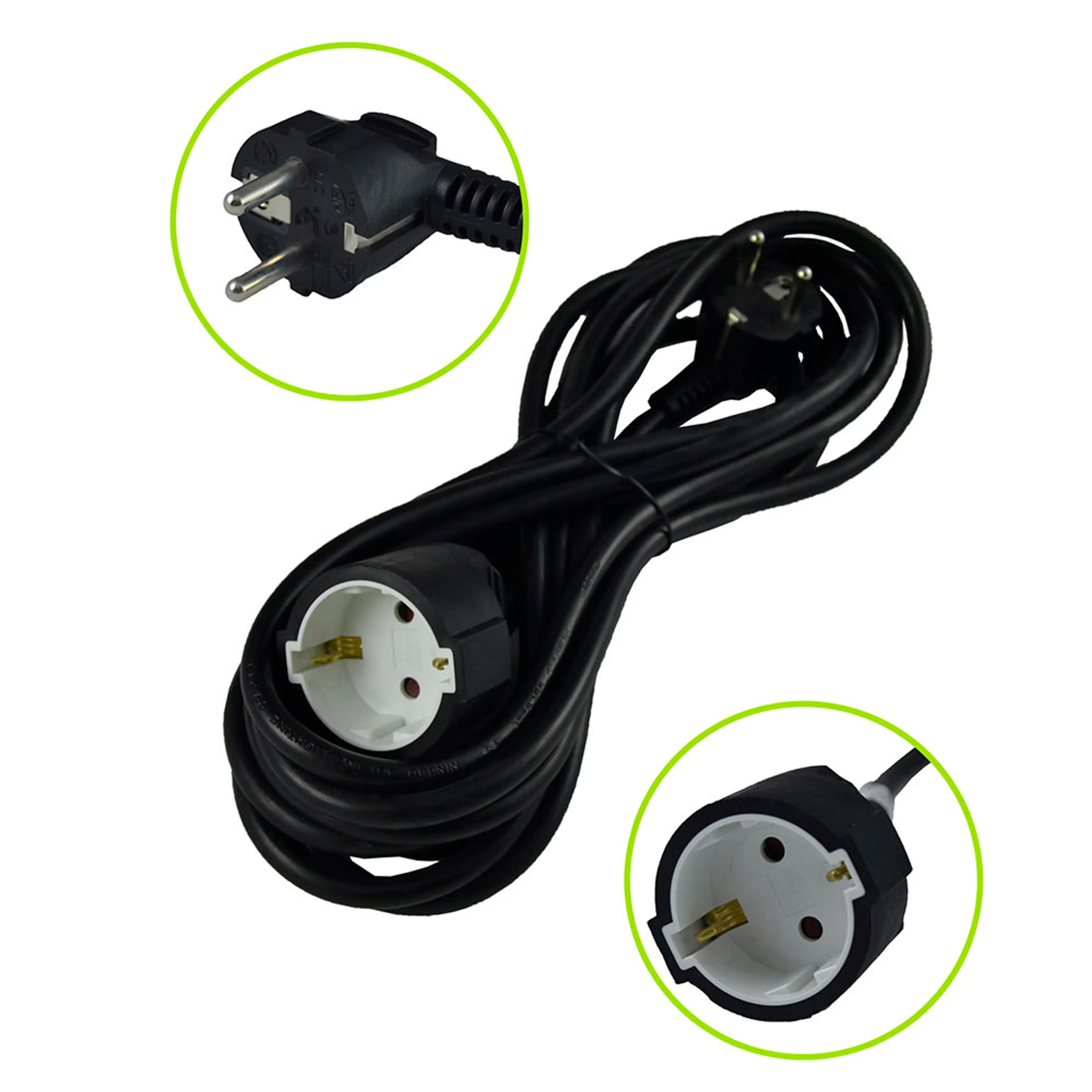 JBM EXTENSIÓN DE CABLE DE CORRIENTE 3M