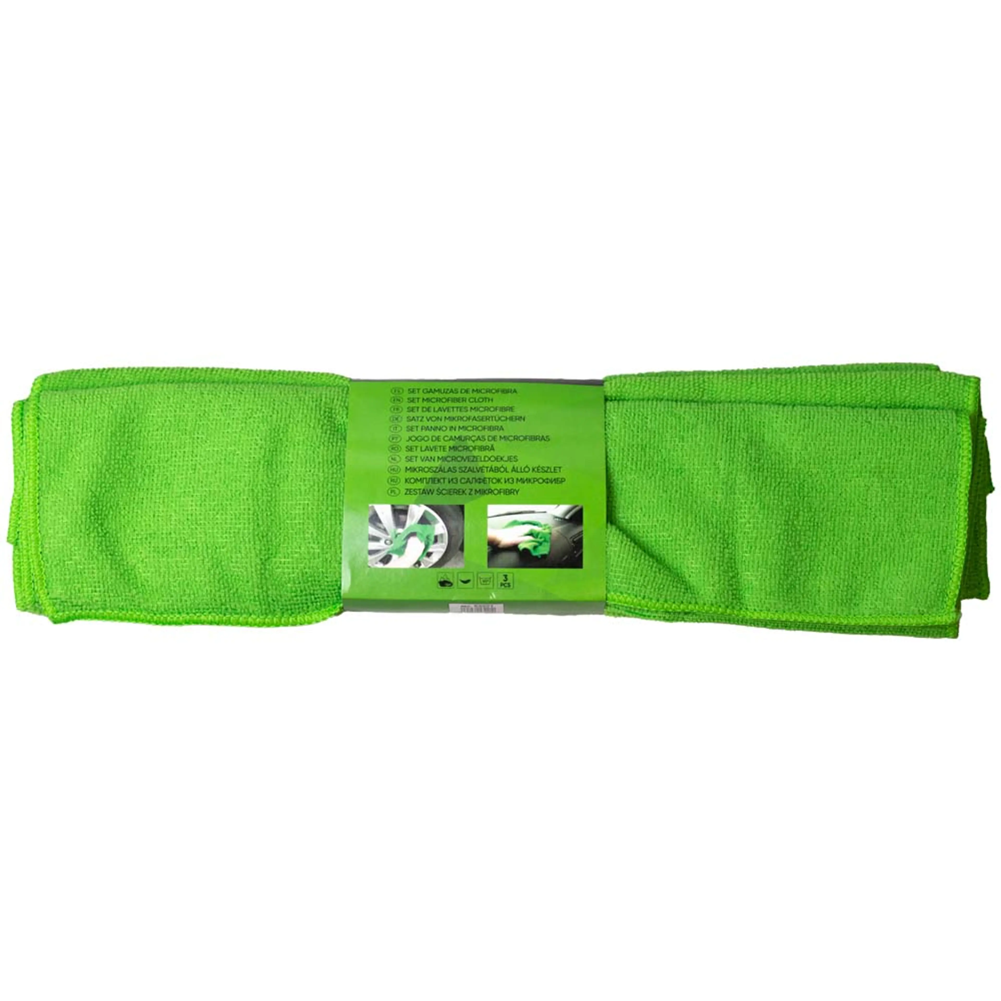 JBM SET DE 3 GAMUZAS DE MICROFIBRA