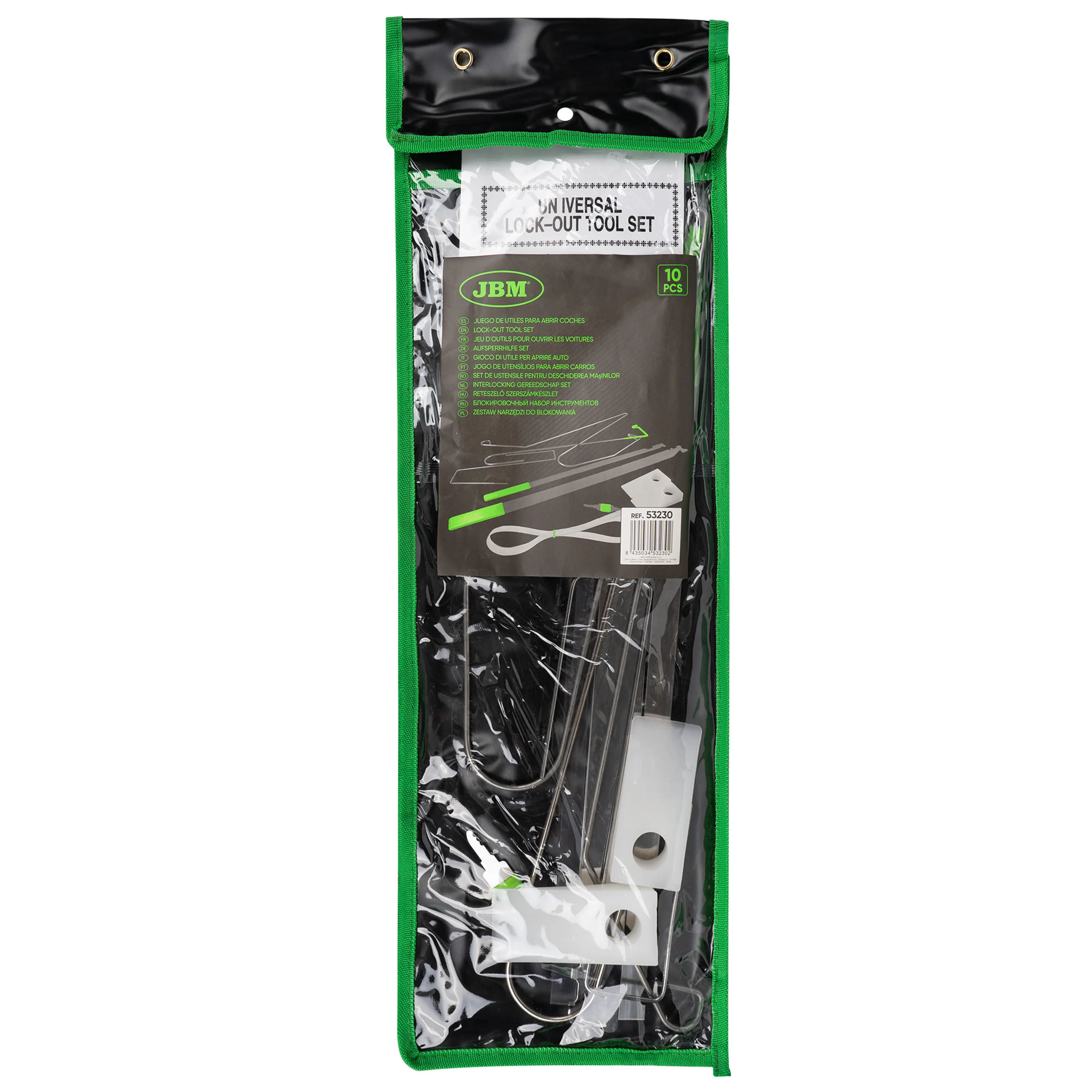 JBM JUEGO DE ÚTILES PARA ABRIR COCHES