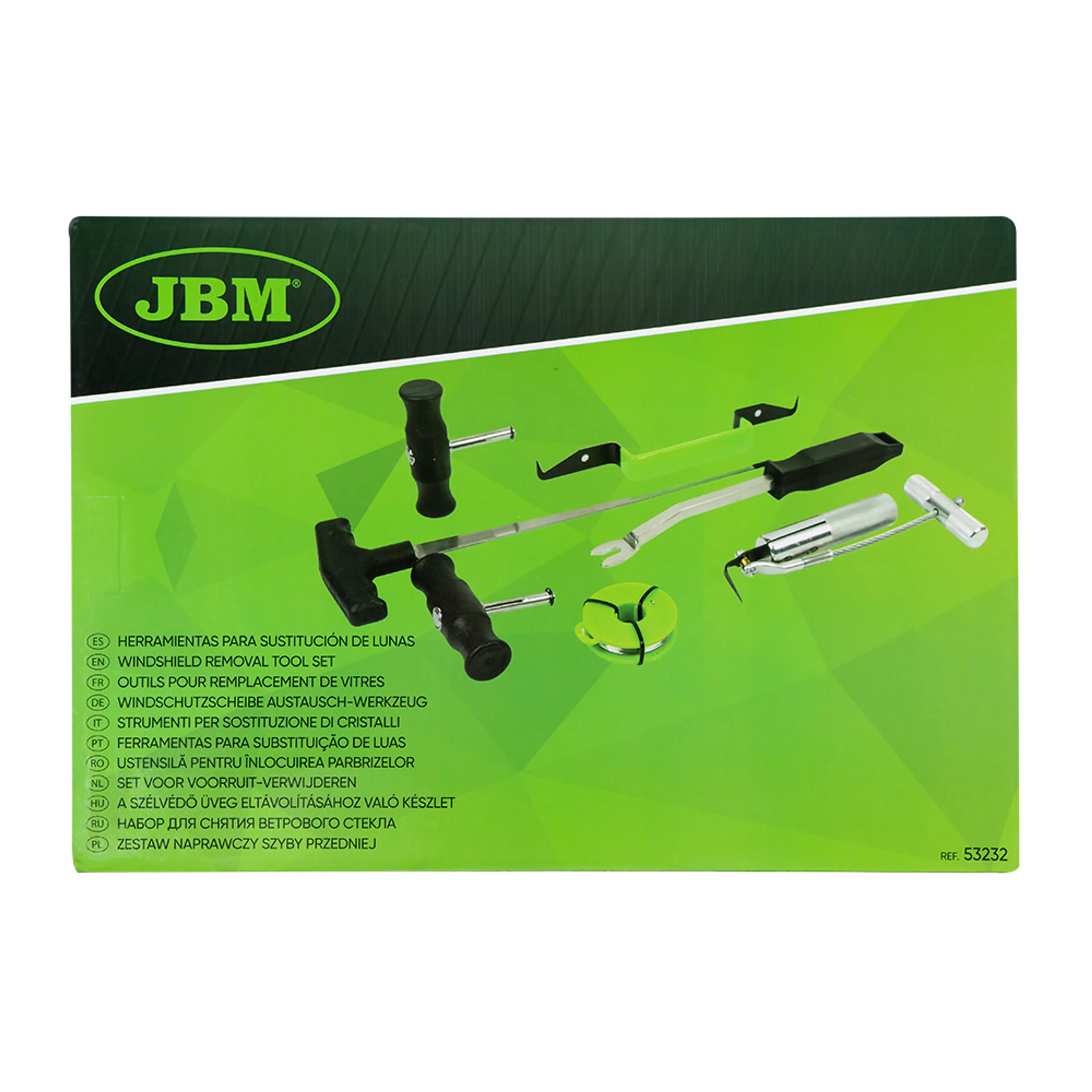 JBM HERRAMIENTAS PARA SUSTITUCIÓN DE LUNAS