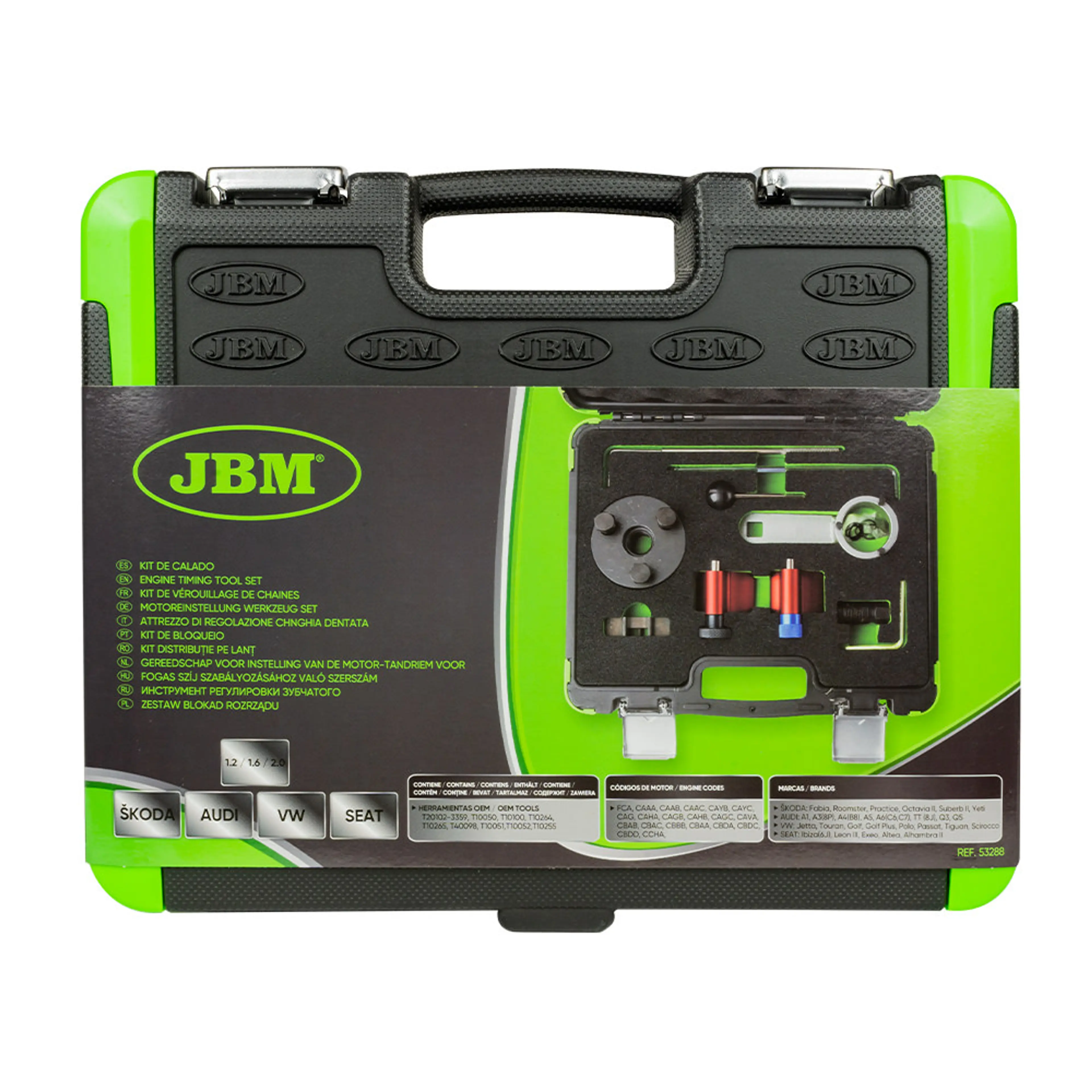 JBM KIT DE CALADO GRUPO VAG 1.6, 2.0 TDI COMMON RAIL