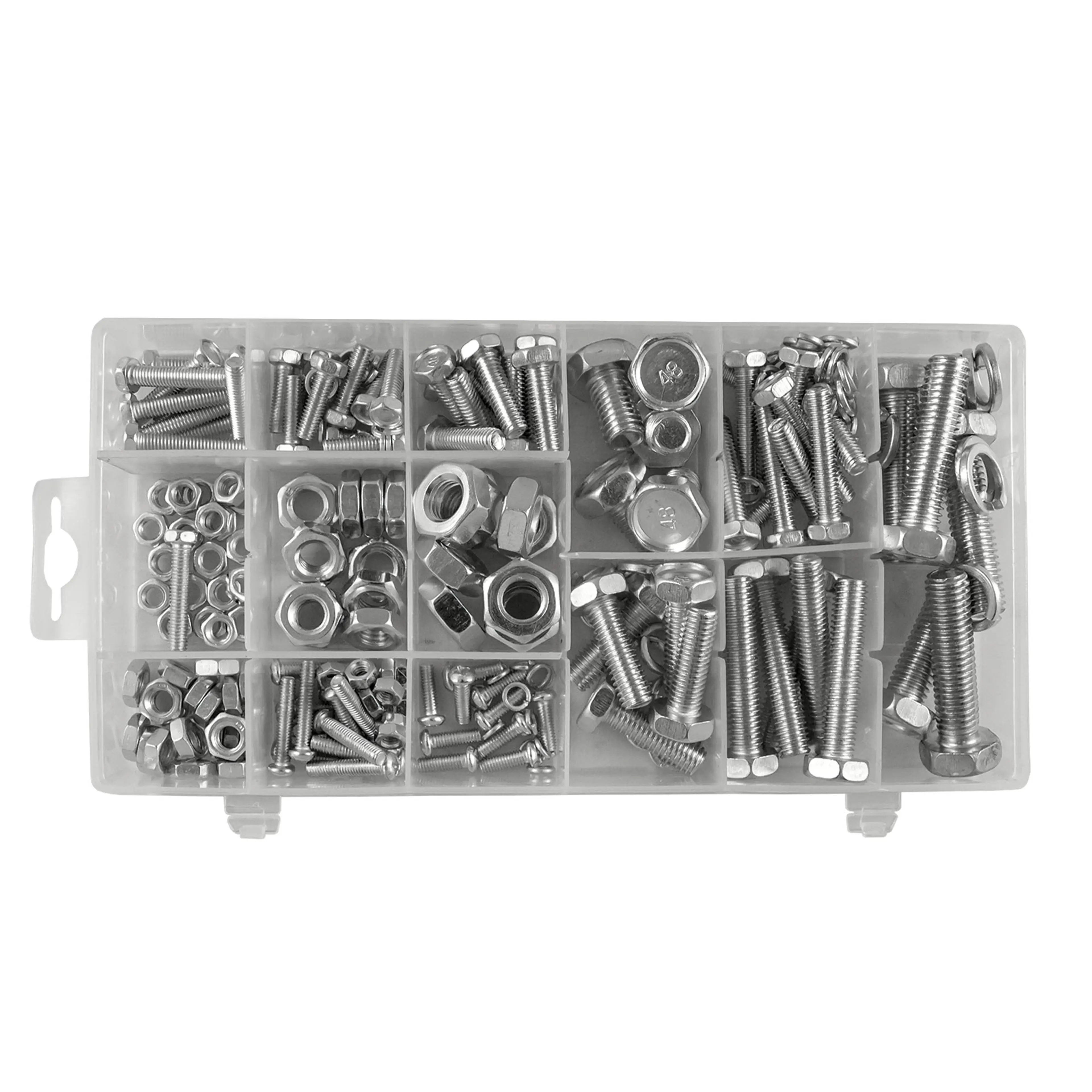 JBM ESTUCHE DE TORNILLOS Y TUERCAS 240PCS