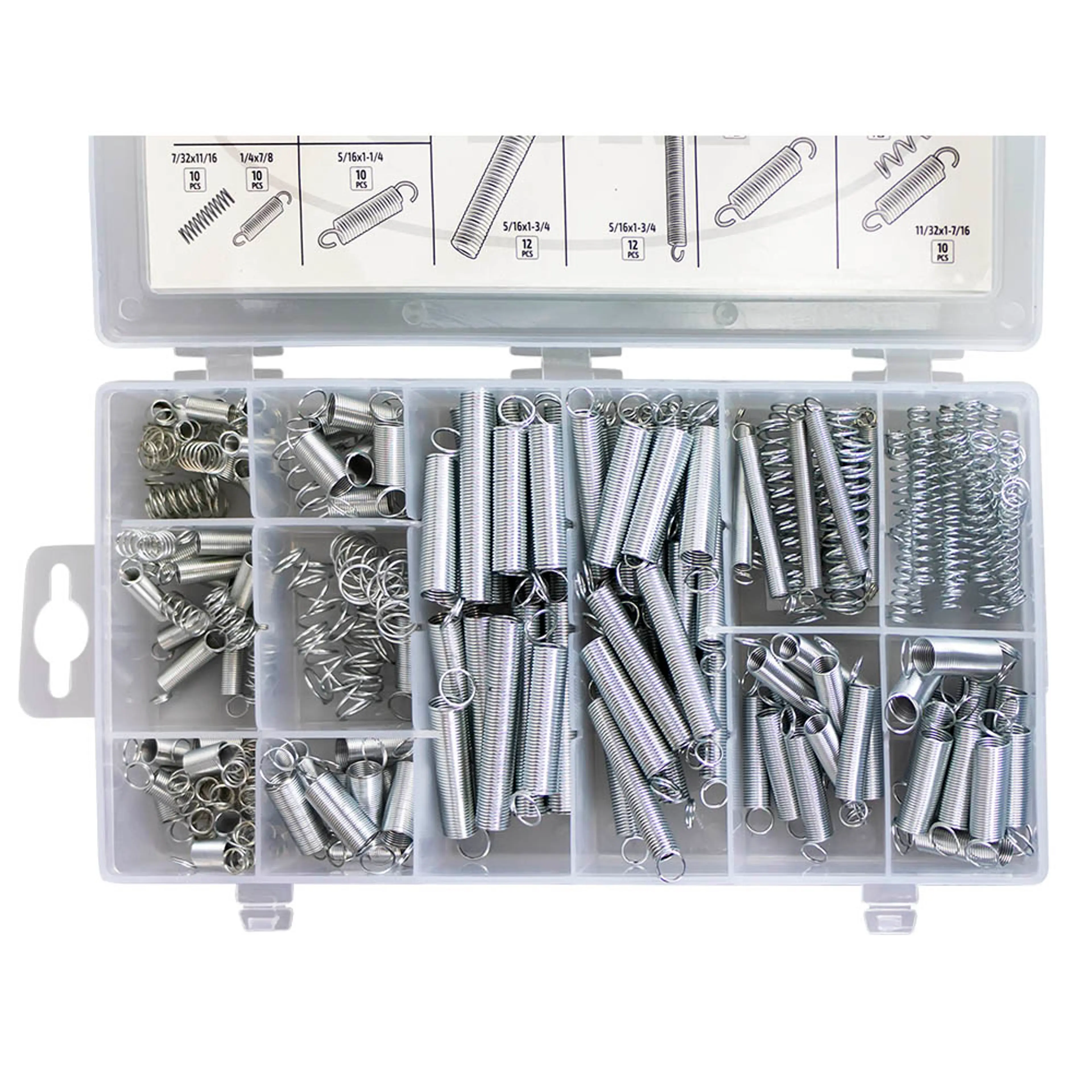 JBM ESTUCHE DE MUELLES 200PCS