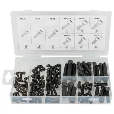 JBM ESTUCHE DE TORNILLOS ALLEN 106PCS