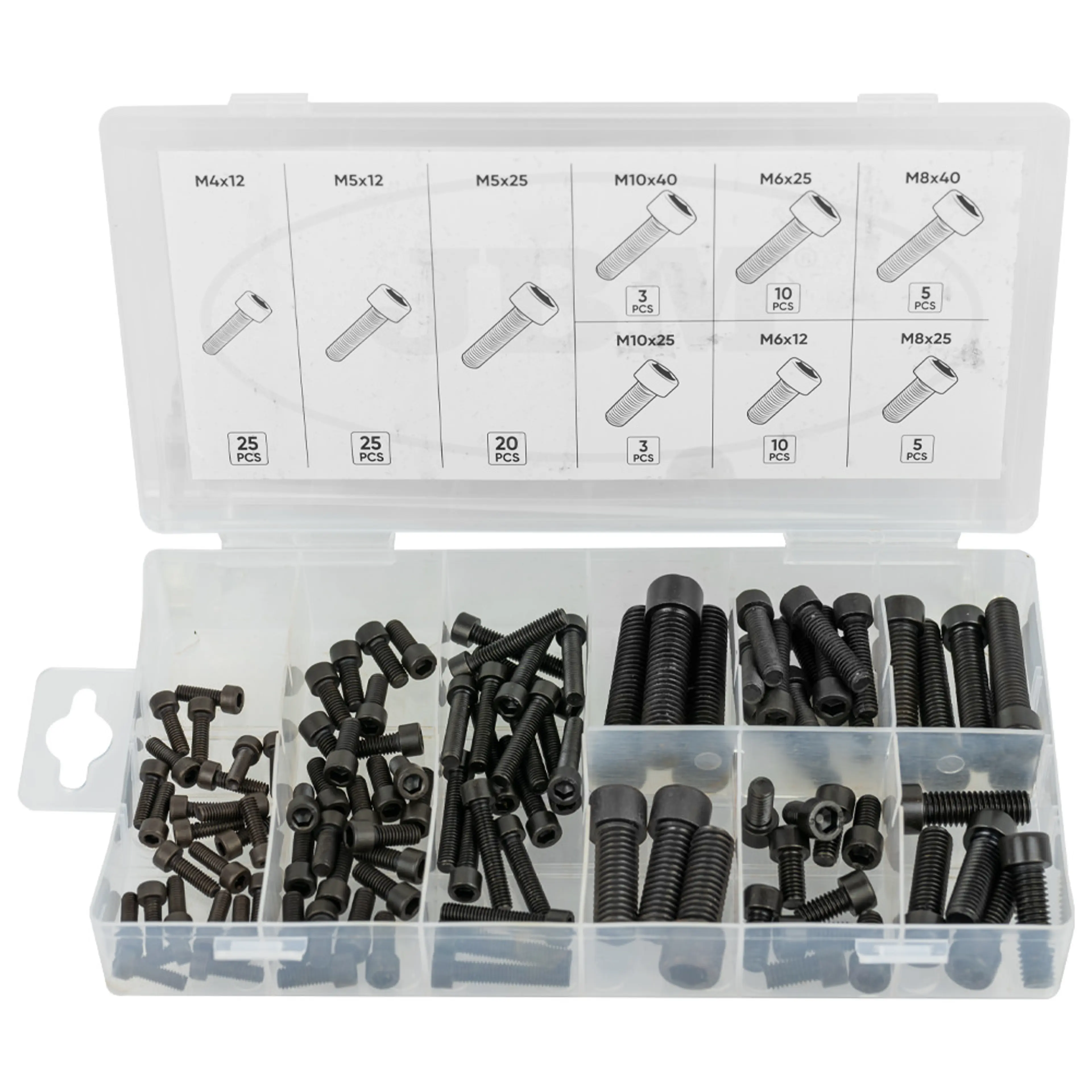 JBM ESTUCHE DE TORNILLOS ALLEN 106PCS