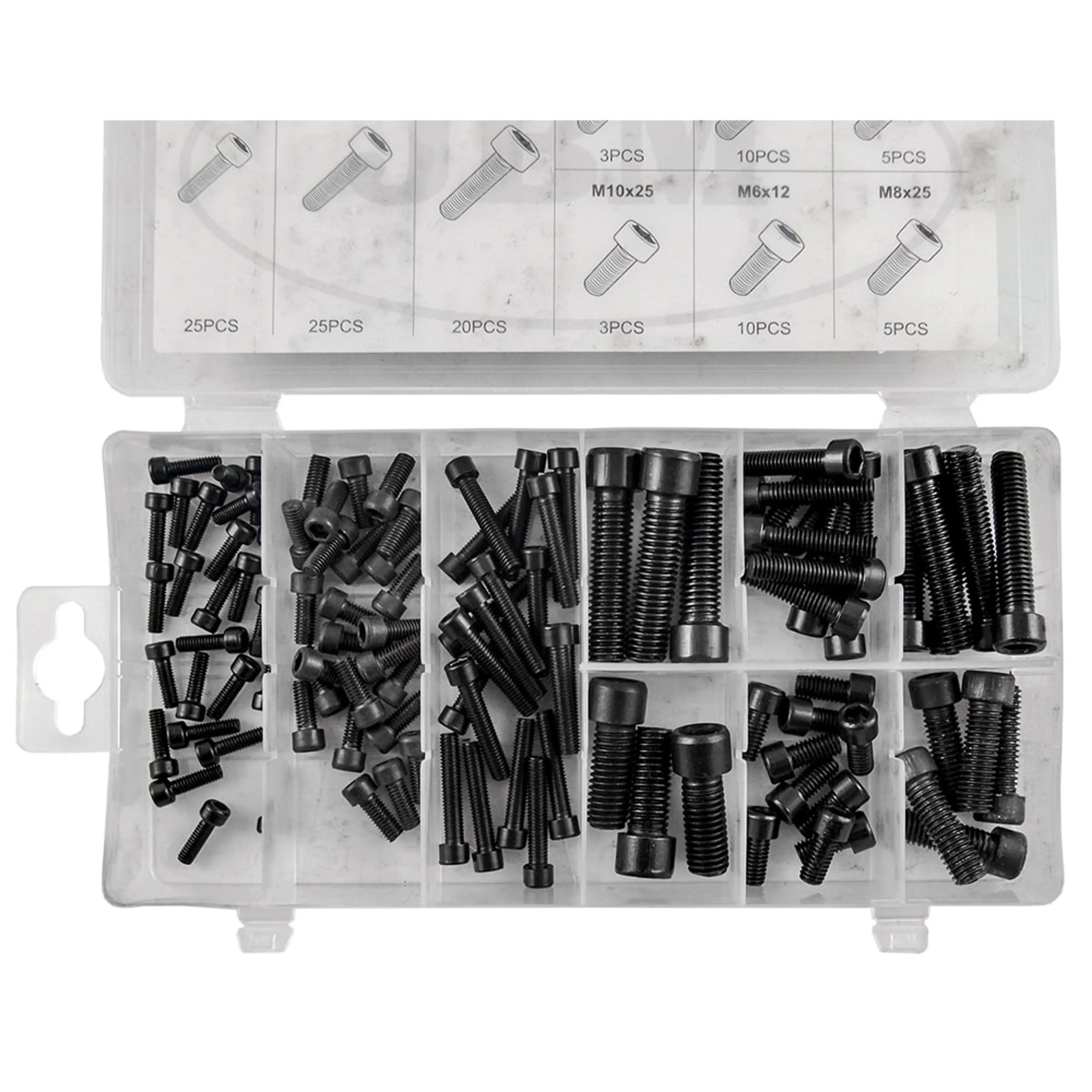 JBM ESTUCHE DE TORNILLOS ALLEN 106PCS