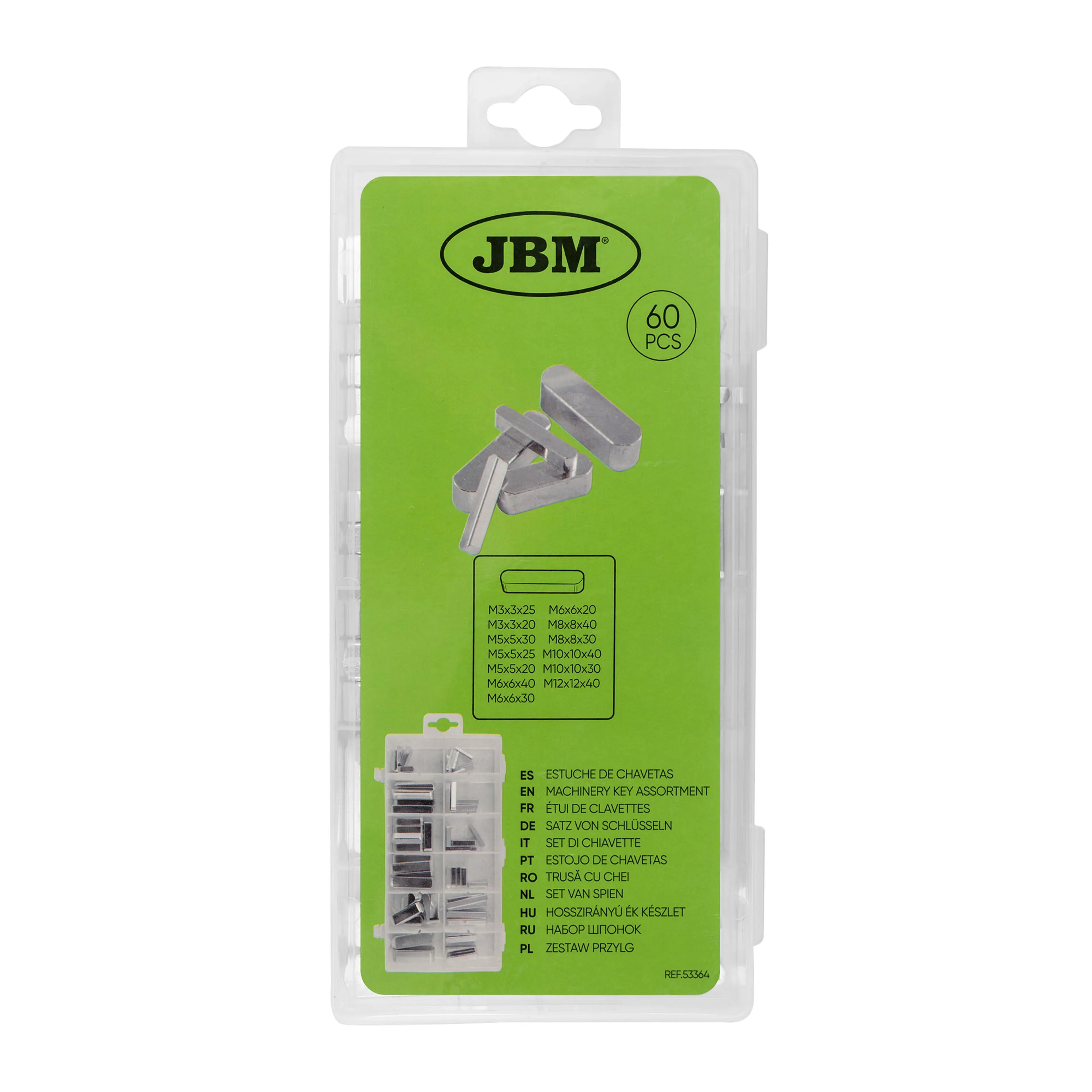 JBM ESTUCHE DE CHAVETAS 60PCS