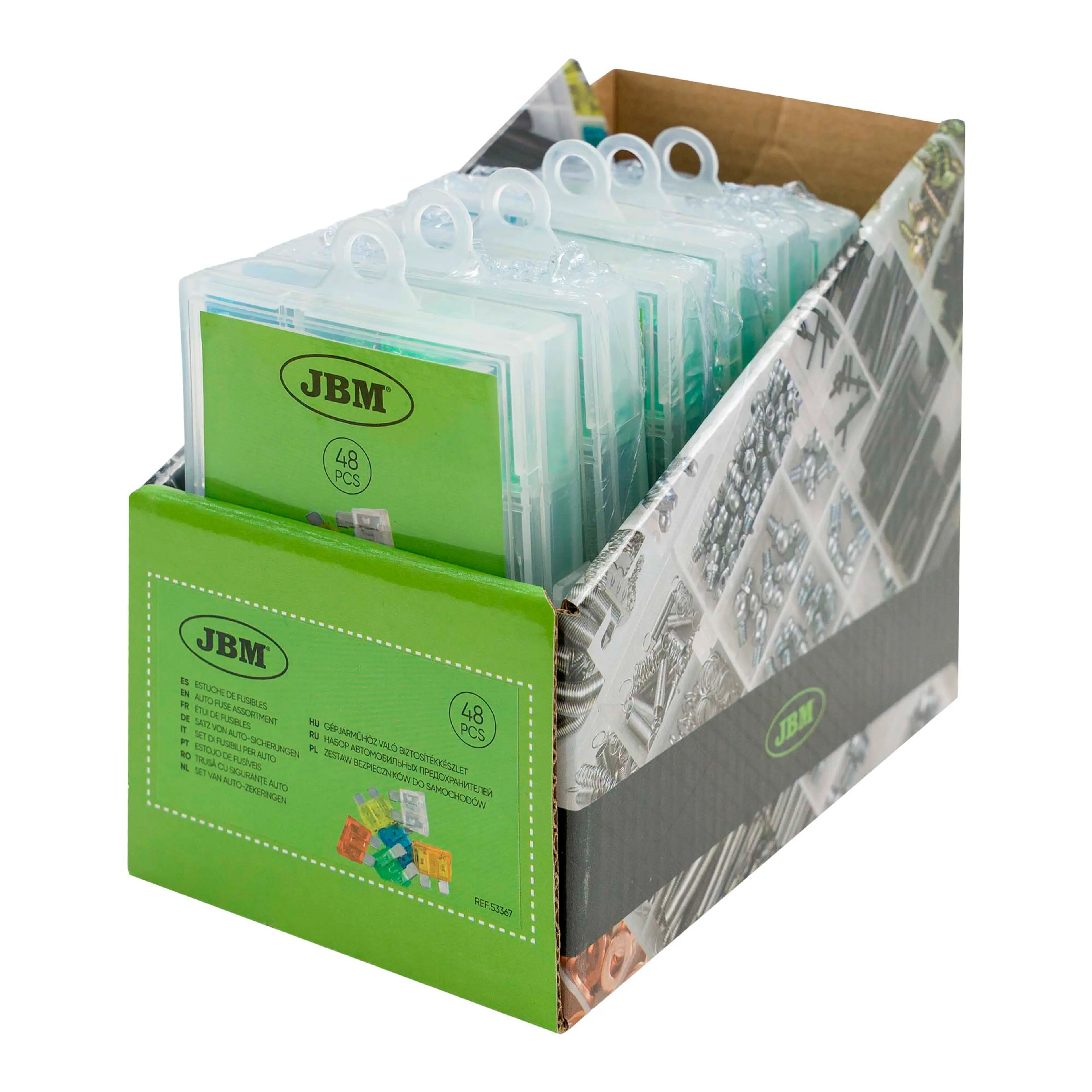JBM ESTUCHE DE FUSIBLES 48PCS