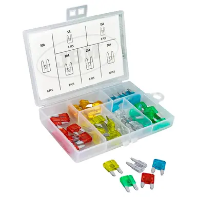 JBM ESTUCHE DE MINI FUSIBLES 50PCS