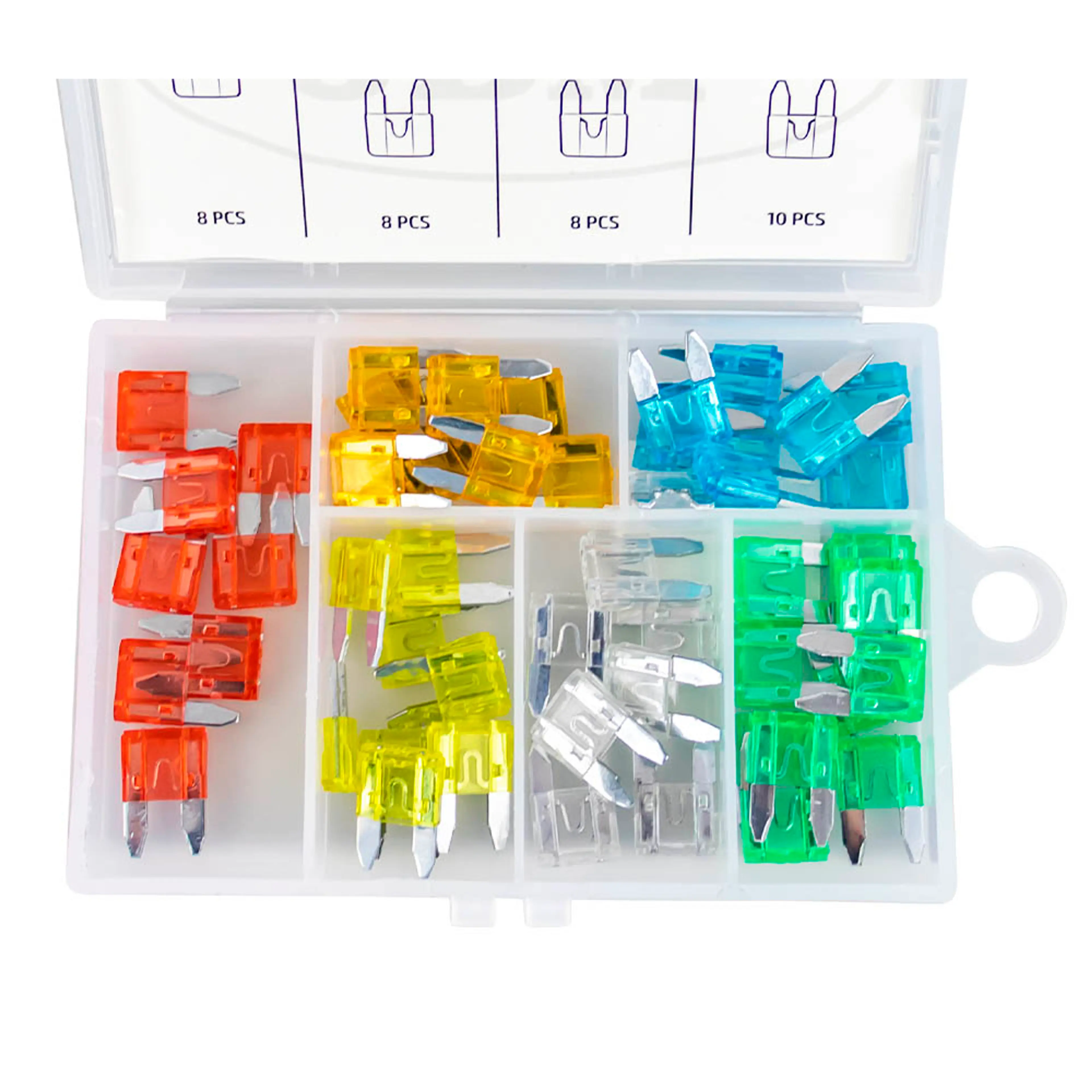 JBM ESTUCHE DE MINI FUSIBLES 50PCS