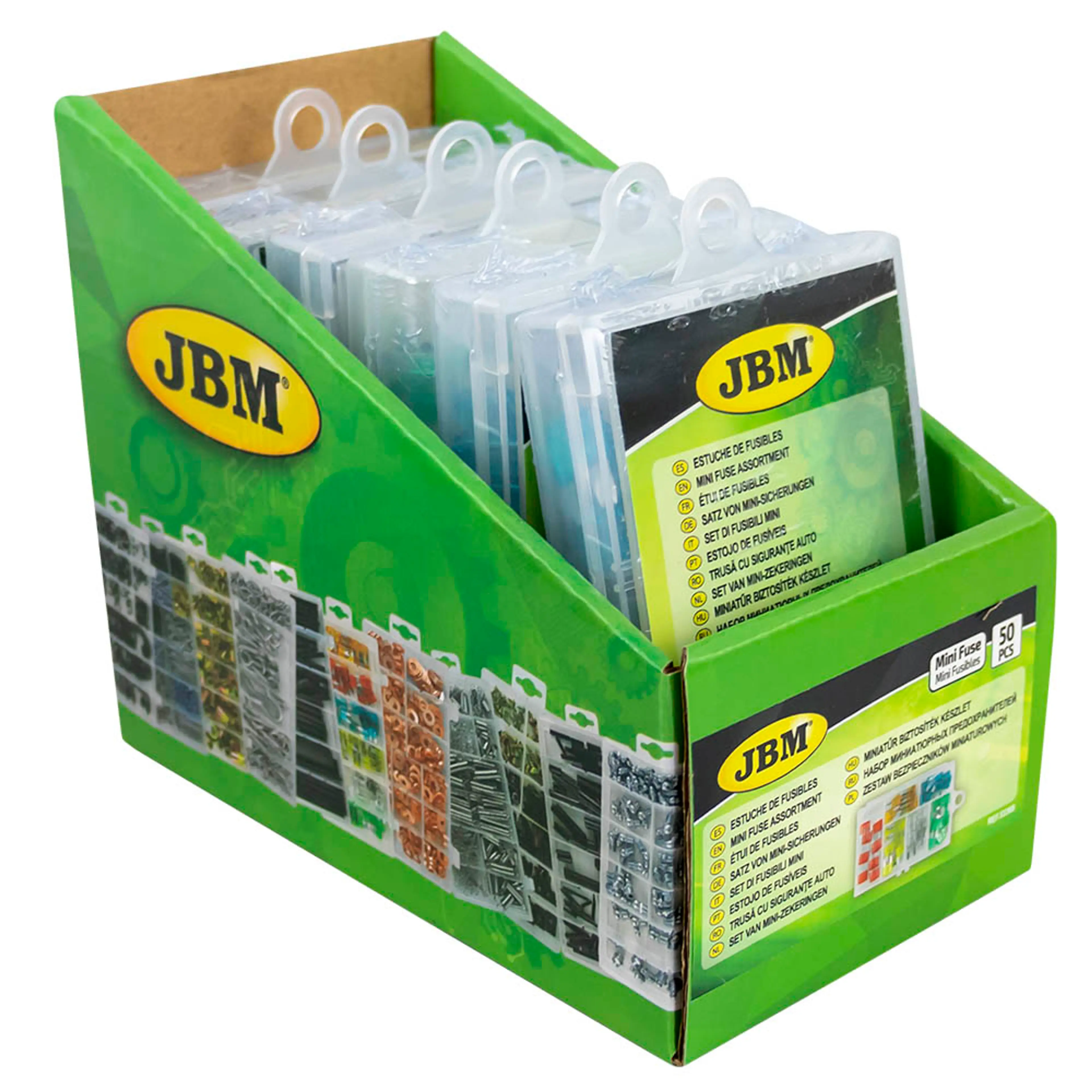 JBM ESTUCHE DE MINI FUSIBLES 50PCS