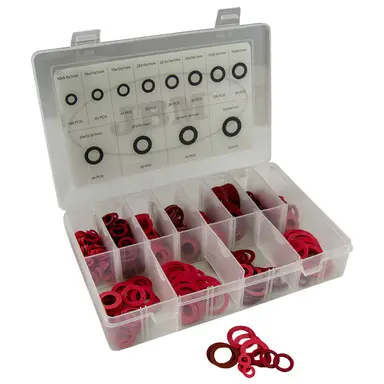 JBM SURTIDO DE ARANDELAS DE FIBRA 600PCS