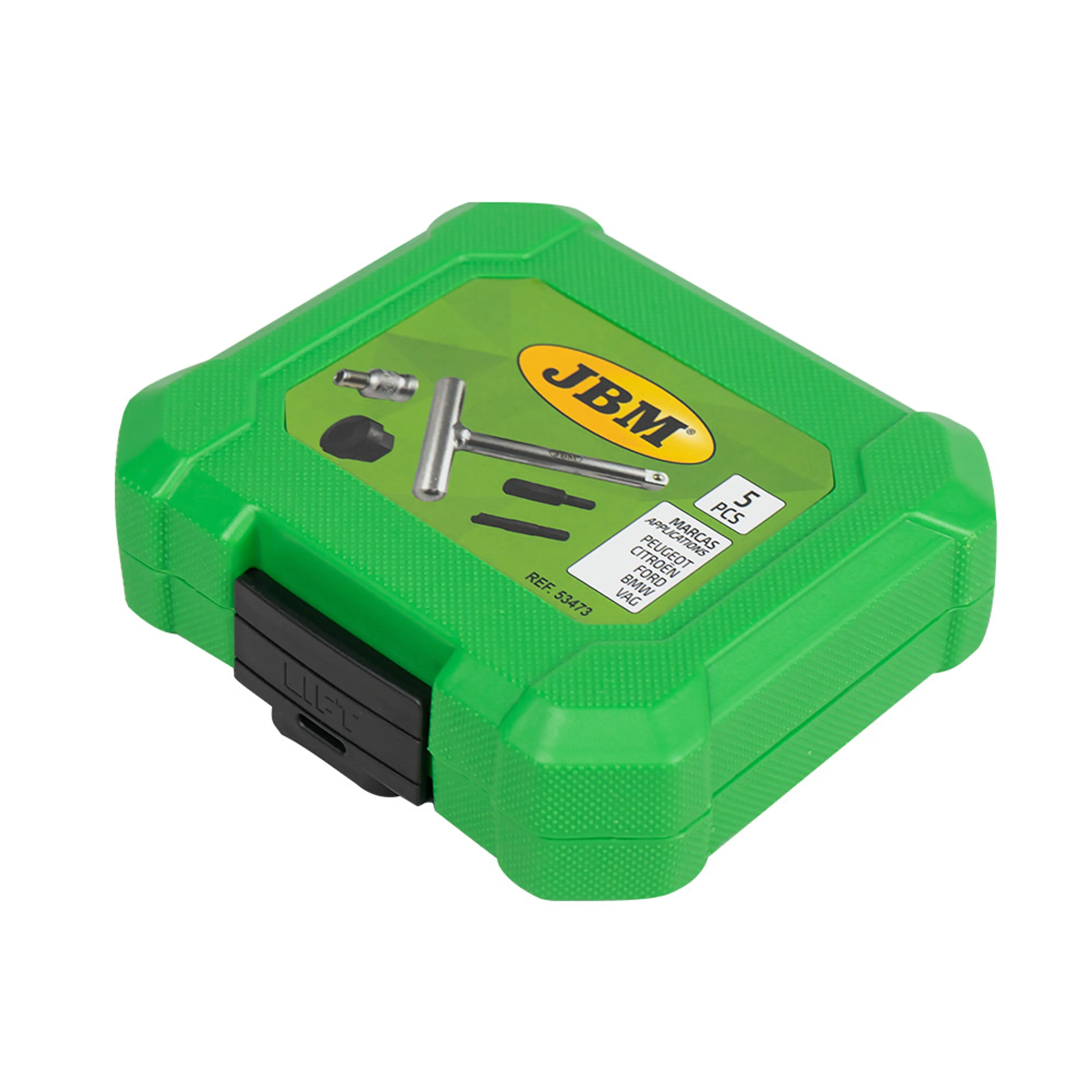 JBM SET EXTRACTOR DE TAPONES DE CÁRTER DE PLÁSTICO