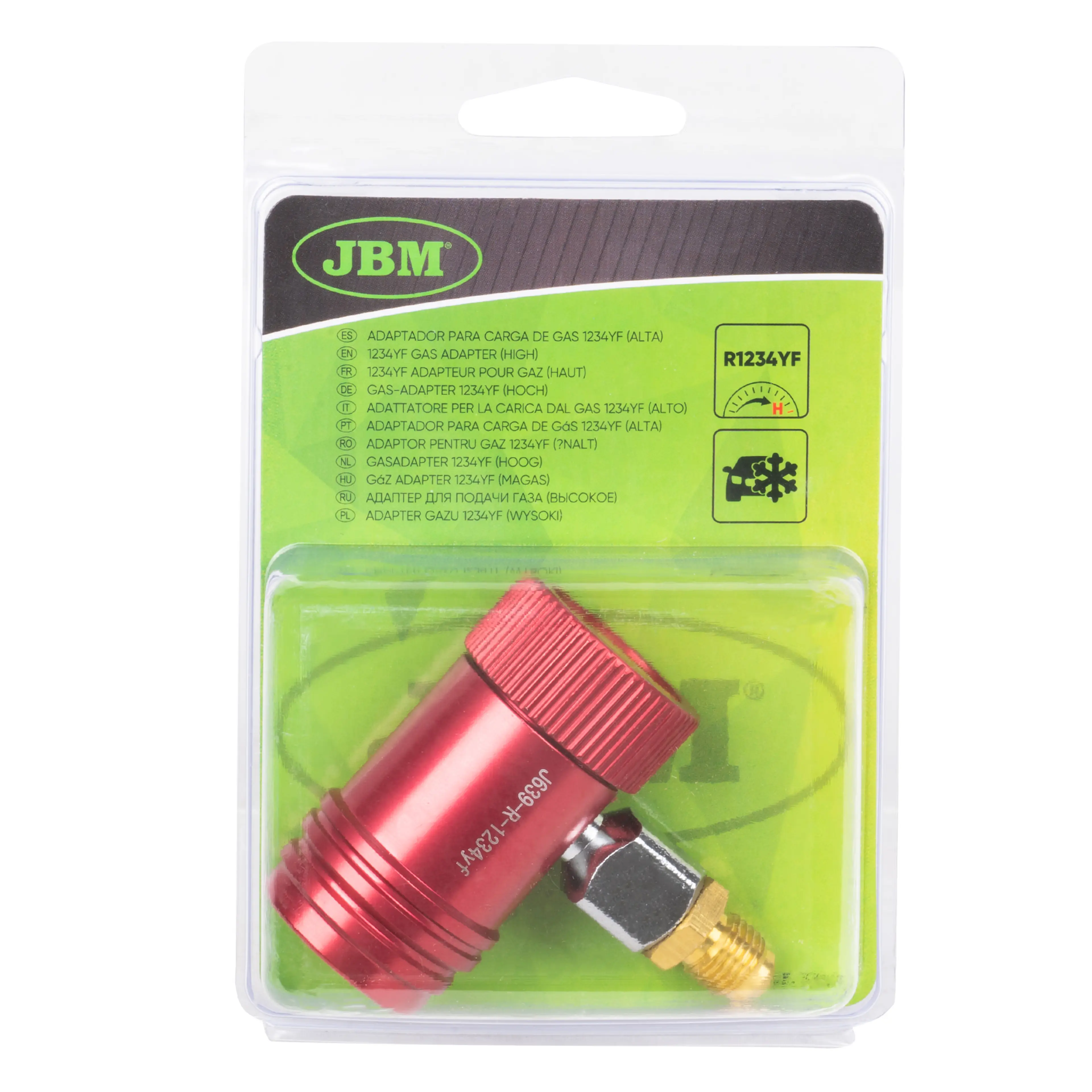 JBM ADAPTADOR PARA CARGA DE GAS 1234YF (ALTA)