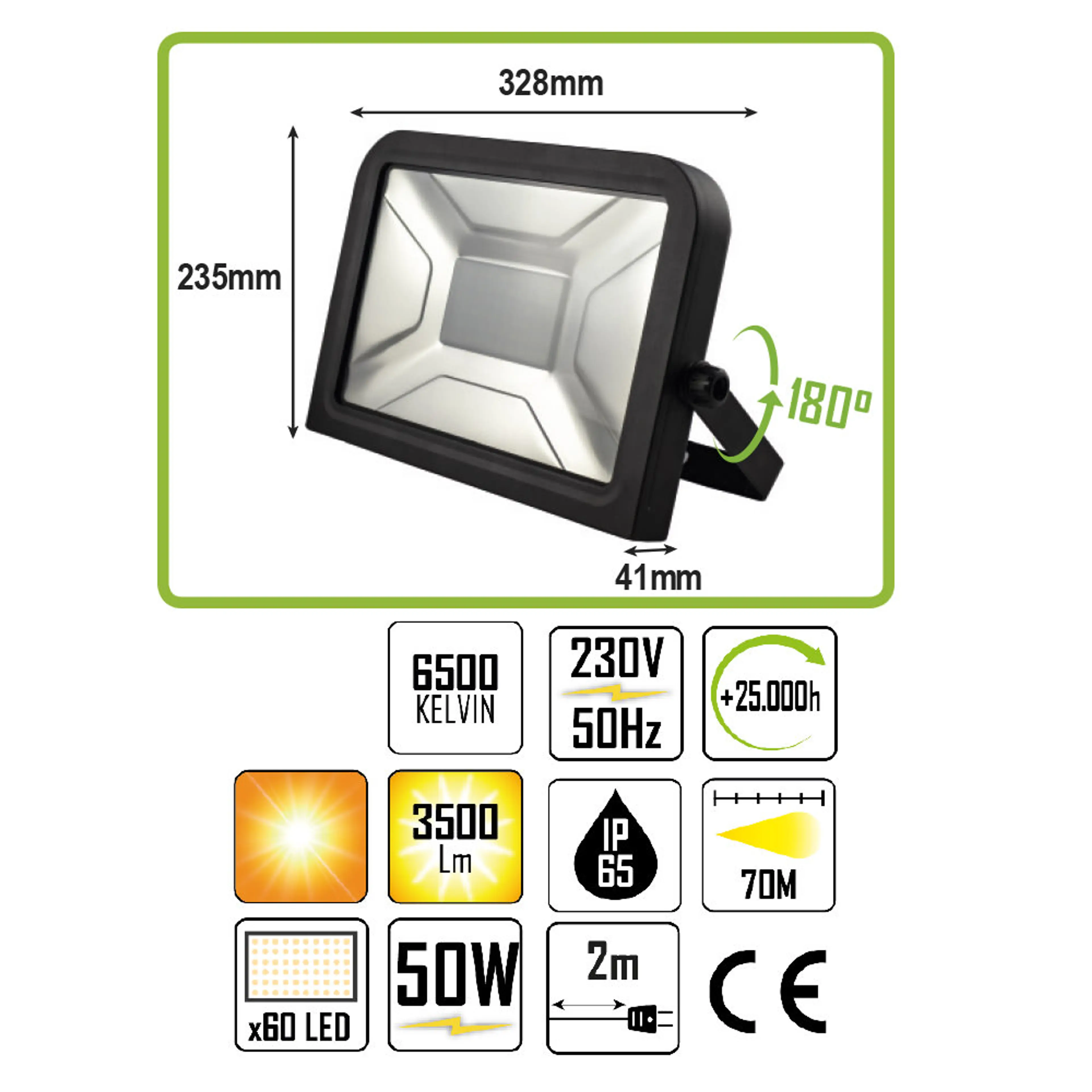 JBM FOCO LED - 3500LM