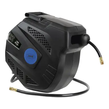 JBM CARRETE DE MANGUERA DE AIRE 20+2M - AZUL