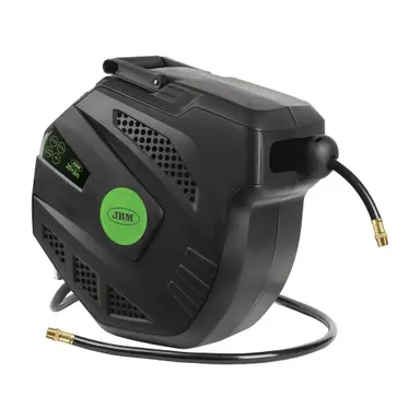 JBM CARRETE DE MANGUERA DE AIRE 20+2M - VERDE