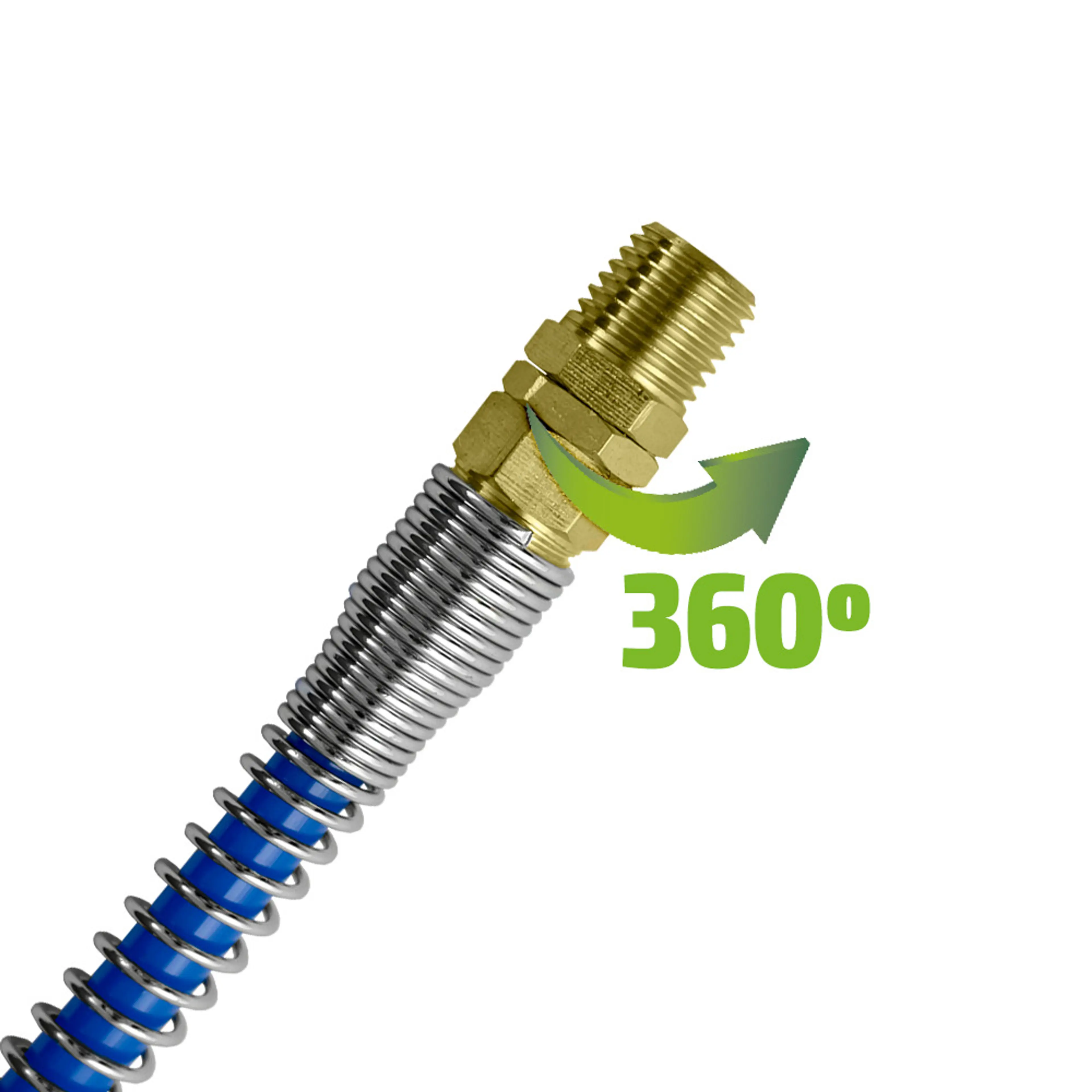 JBM MANGUERA DE AIRE EN ESPIRAL 5MM - 15M