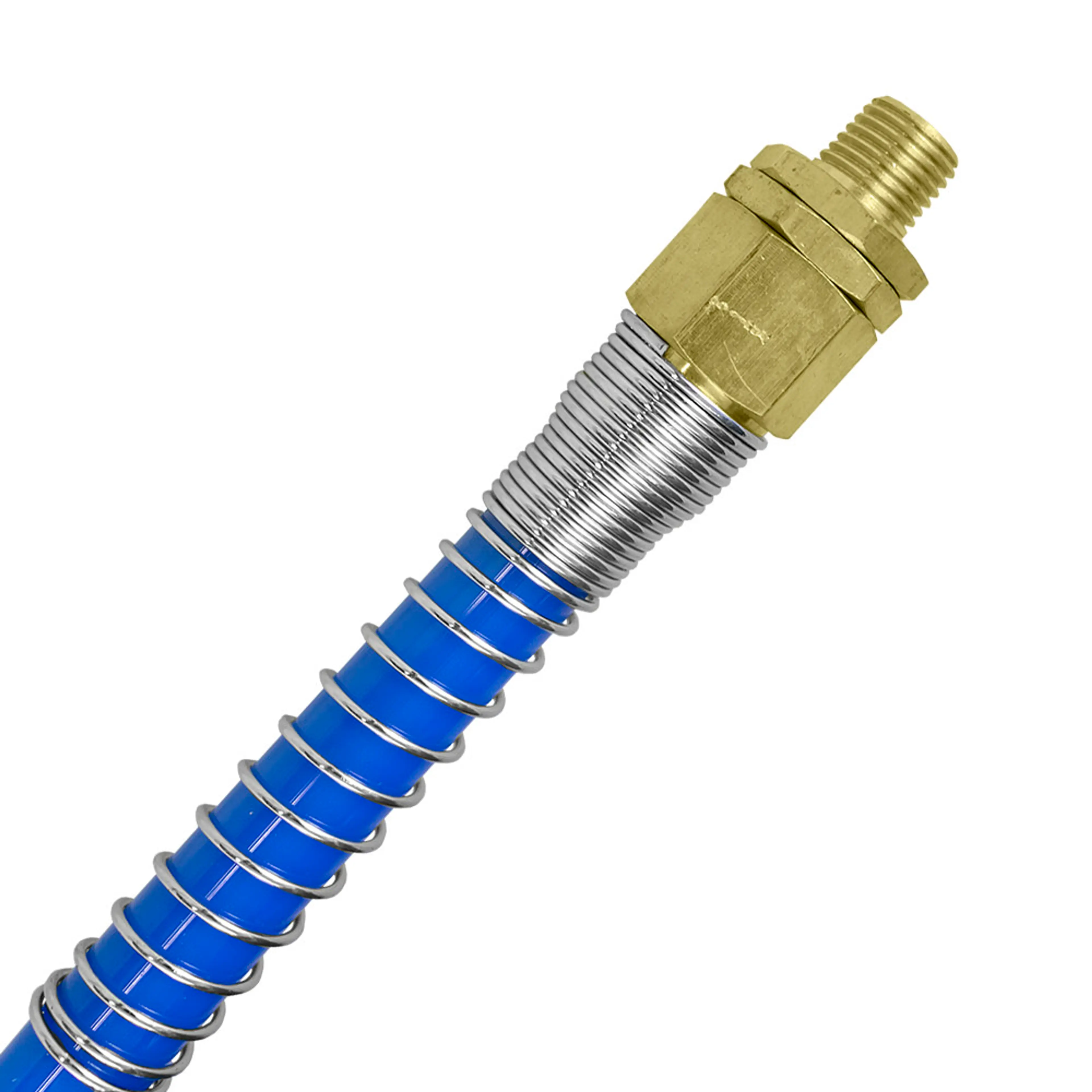 JBM MANGUERA DE AIRE EN ESPIRAL 10MM - 15M - CONECTOR 1/4"