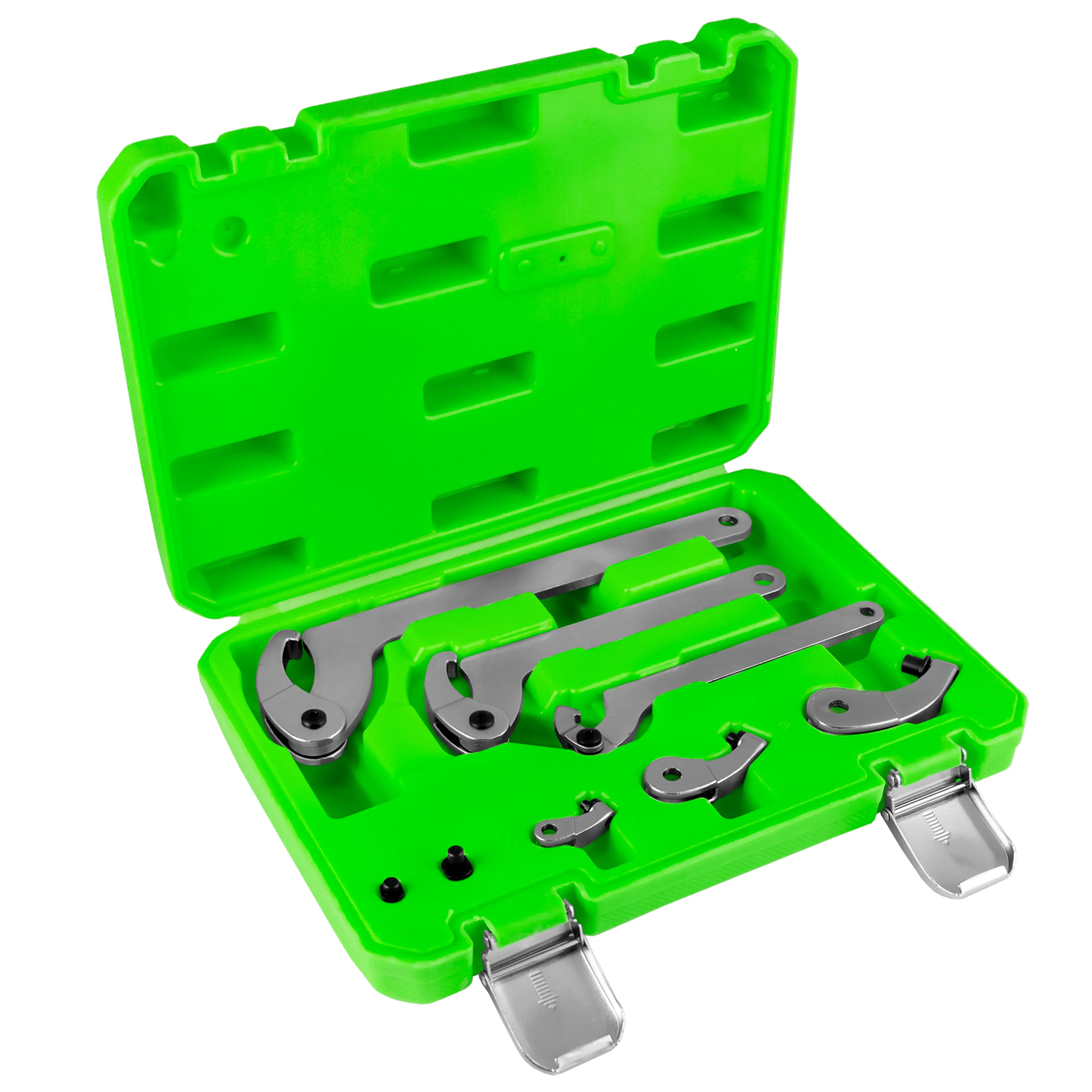 JBM SET DE 3 LLAVES DE GANCHO CON 3 ADAPTADORES